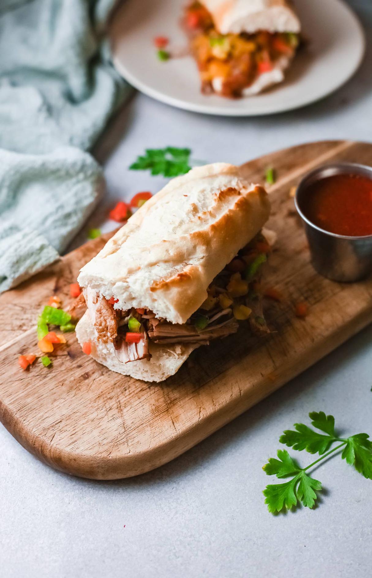 Instant Pot Italian Beef Sandwiches