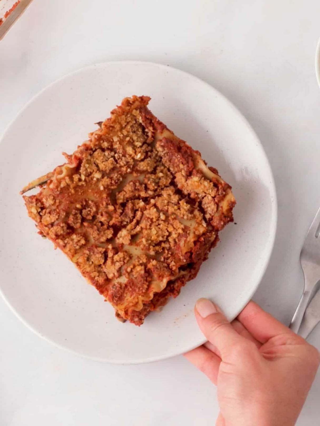 Seriously the BEST Vegan Lasagna