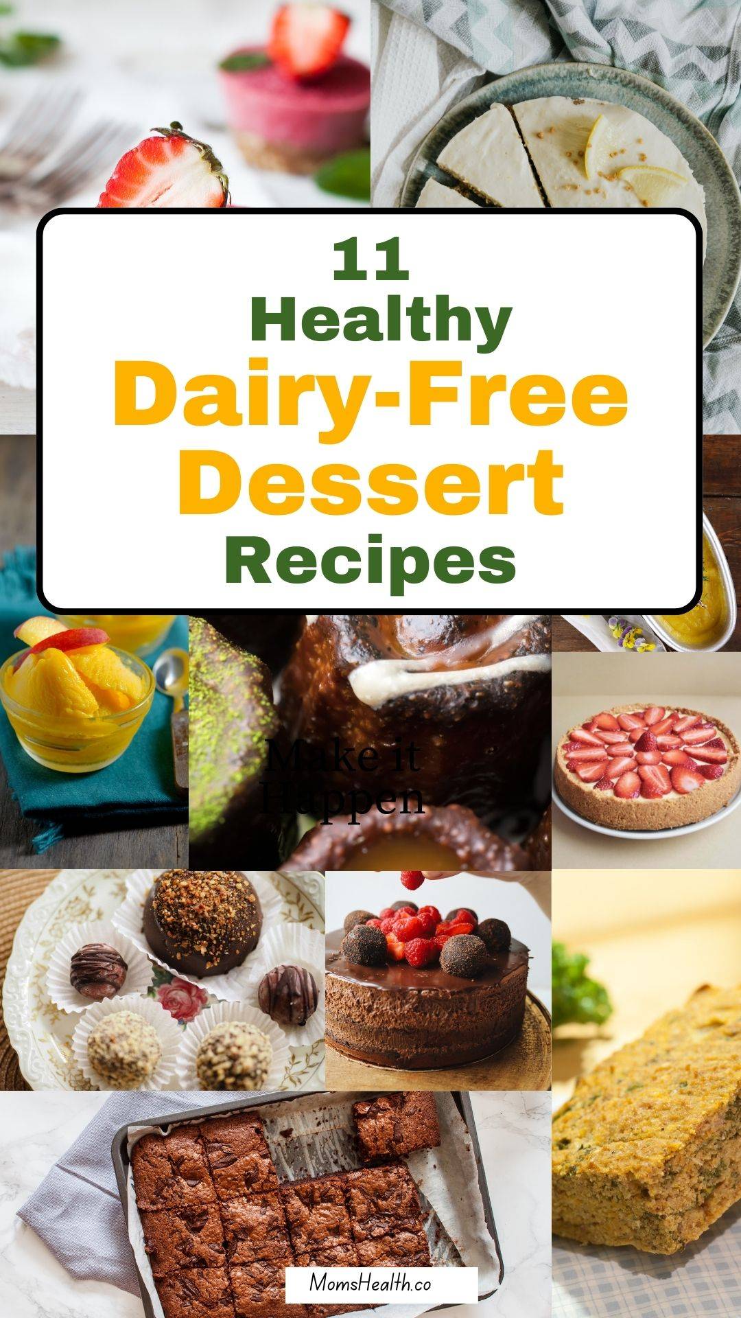 Dairy-Free Dessert Recipes