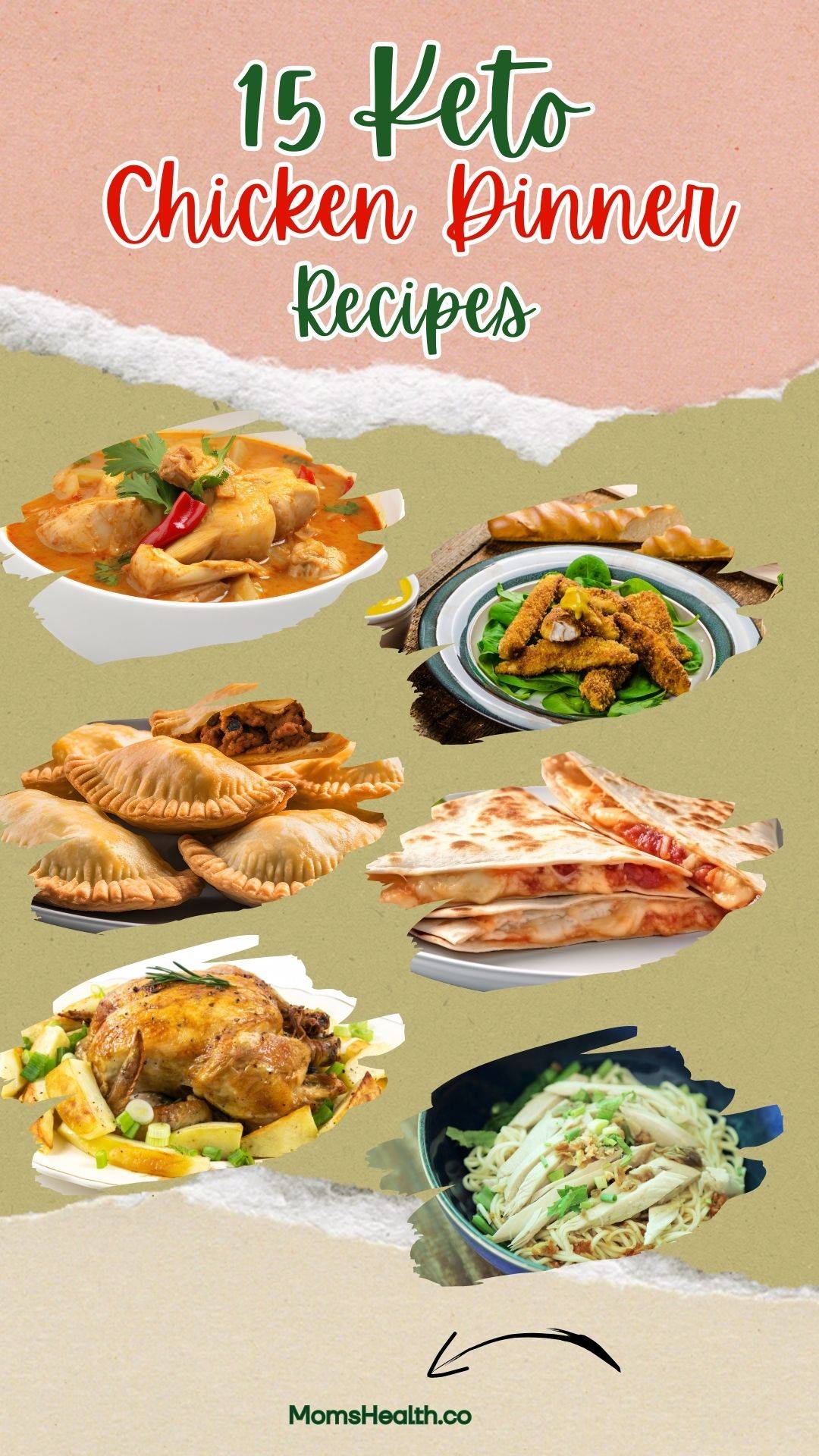 15 Keto Chicken Dinner Recipes | Healthy Dinner Recipes
