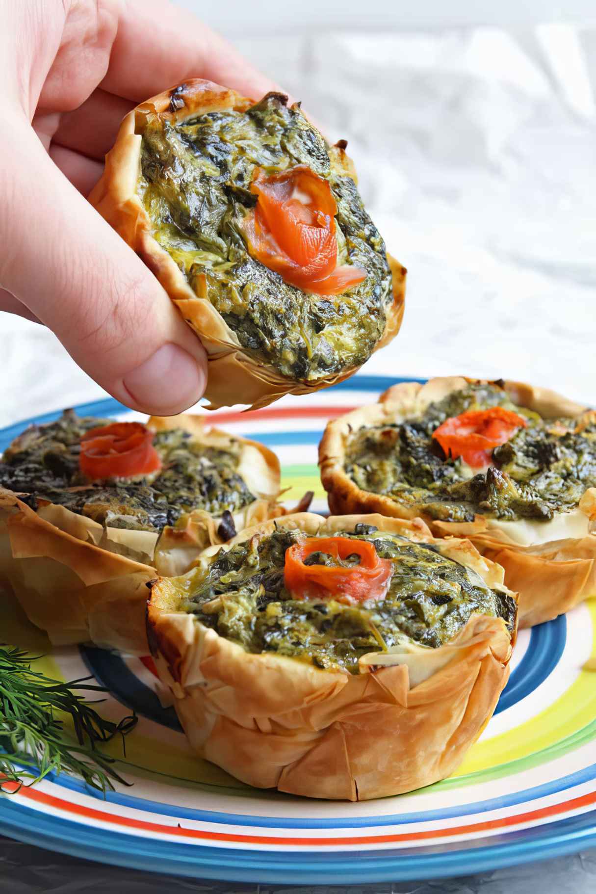 Mini Salmon Quiche Recipe