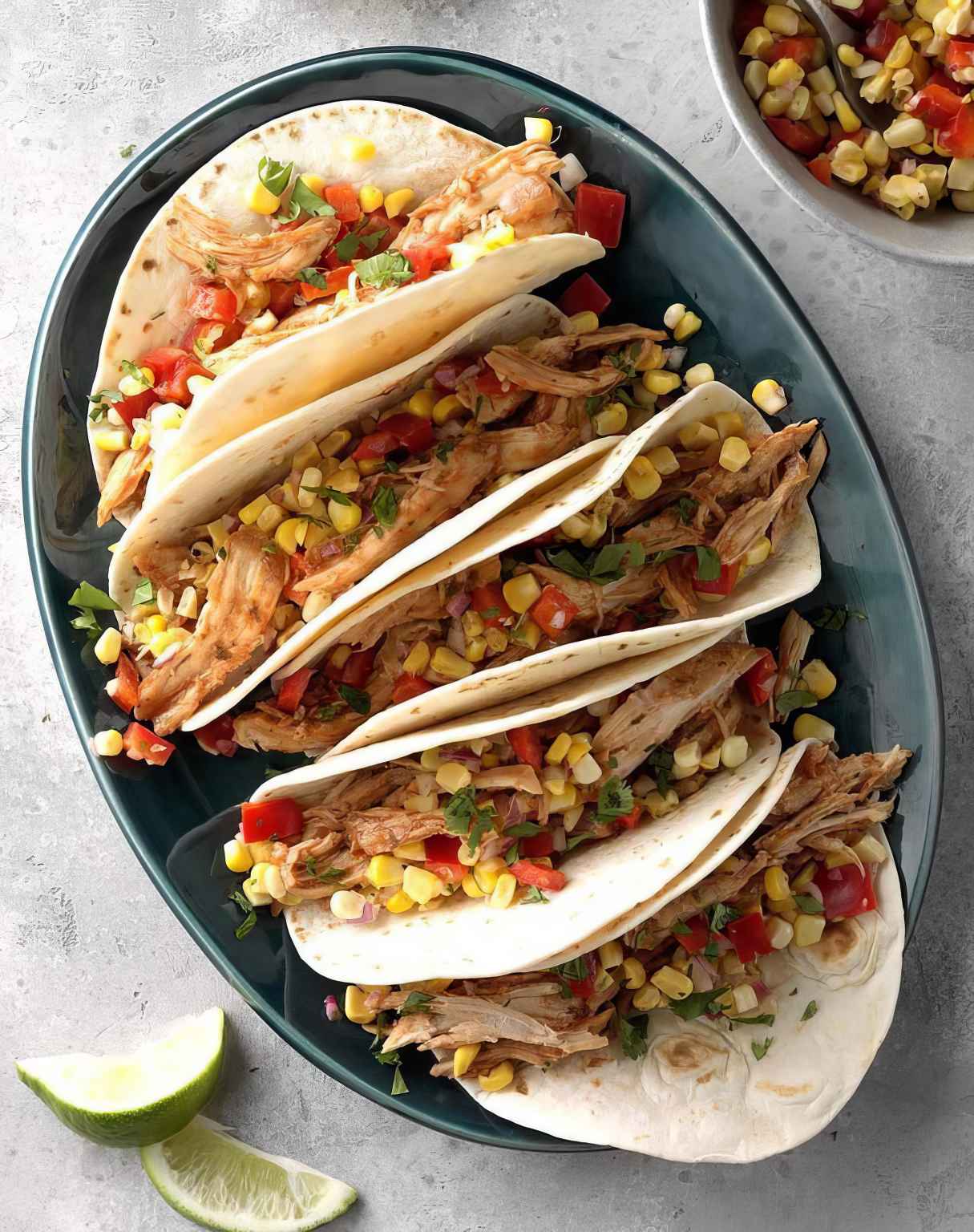 Bourbon Barbecue Chicken Tacos