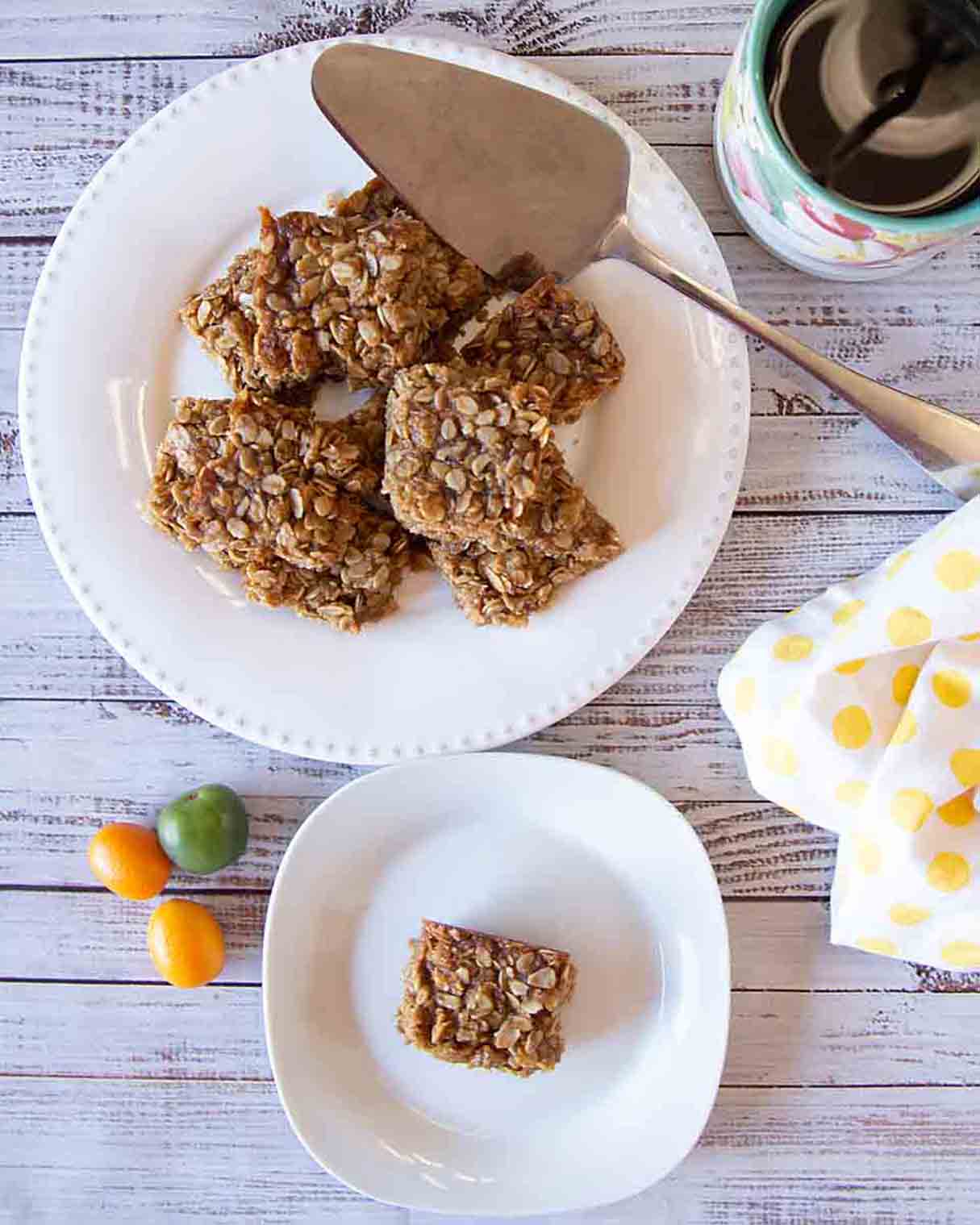 Melt and Stir Granola Bar Cookies