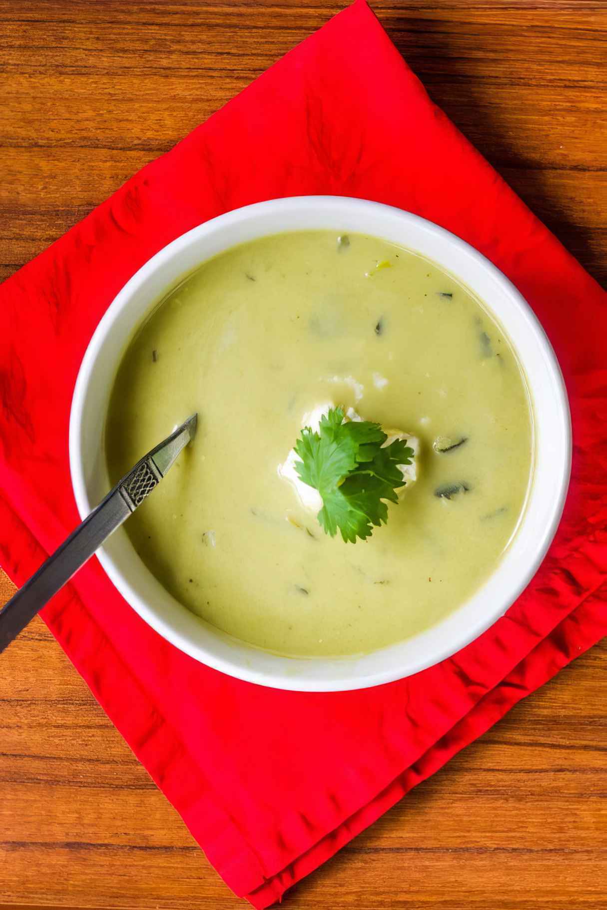 Poblano Soup (Crema De Poblano)