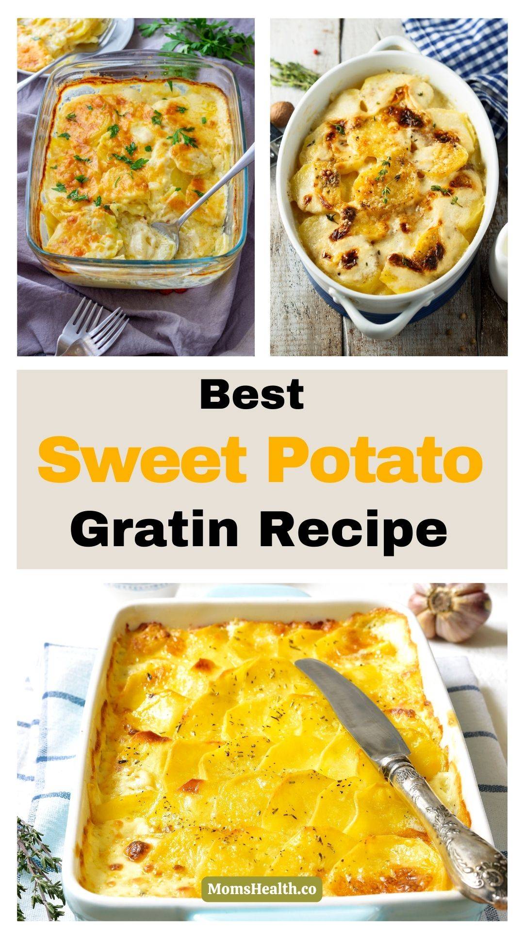 Sweet Potato Gratin Recipe