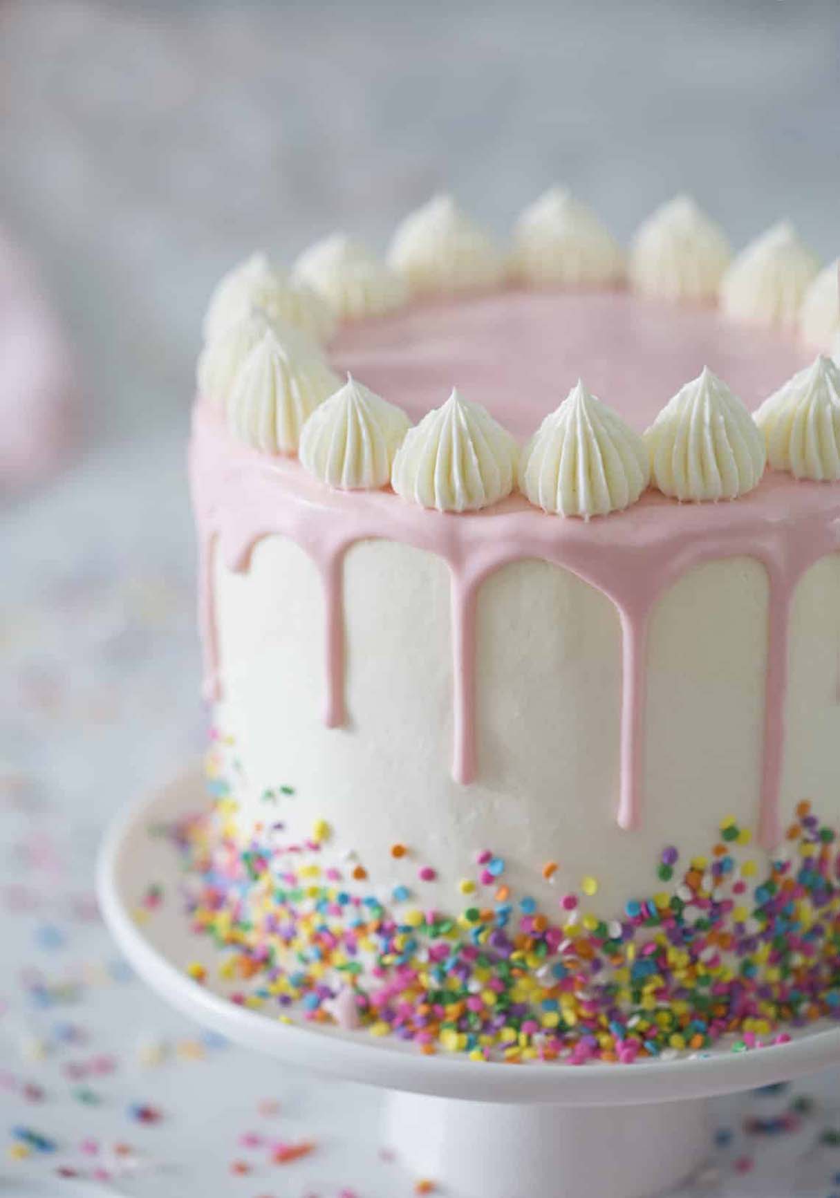 Amazing Homemade Funfetti Cake