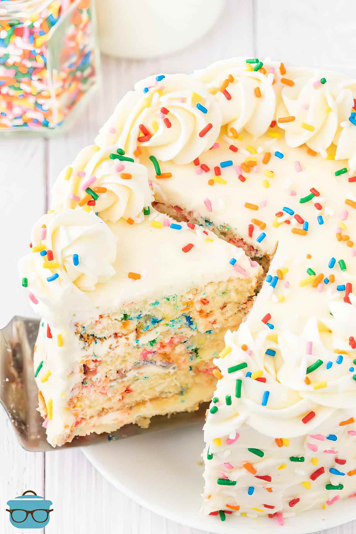 Ditch the Box and Make Funfetti Layer Cake!