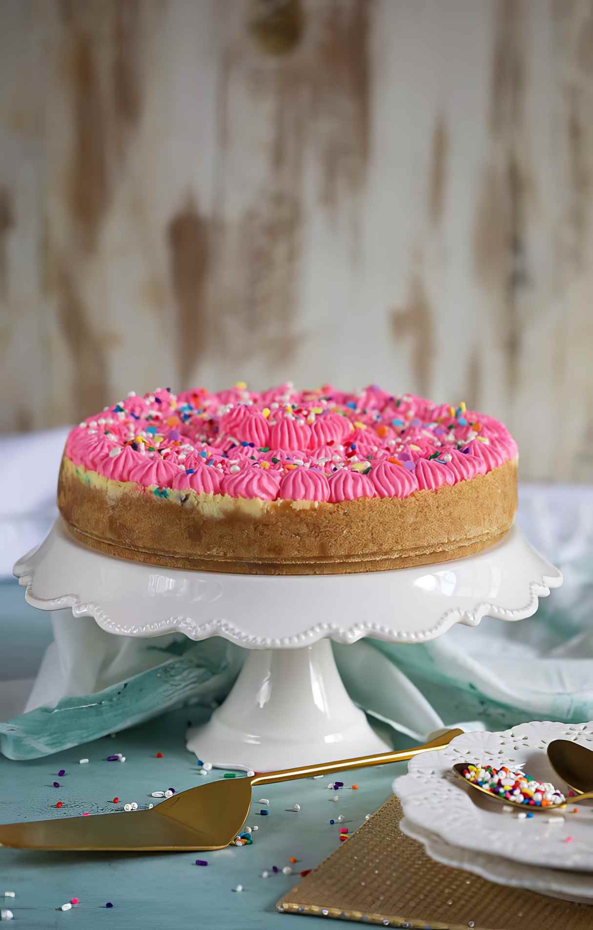 Easy Funfetti Cheesecake Recipe