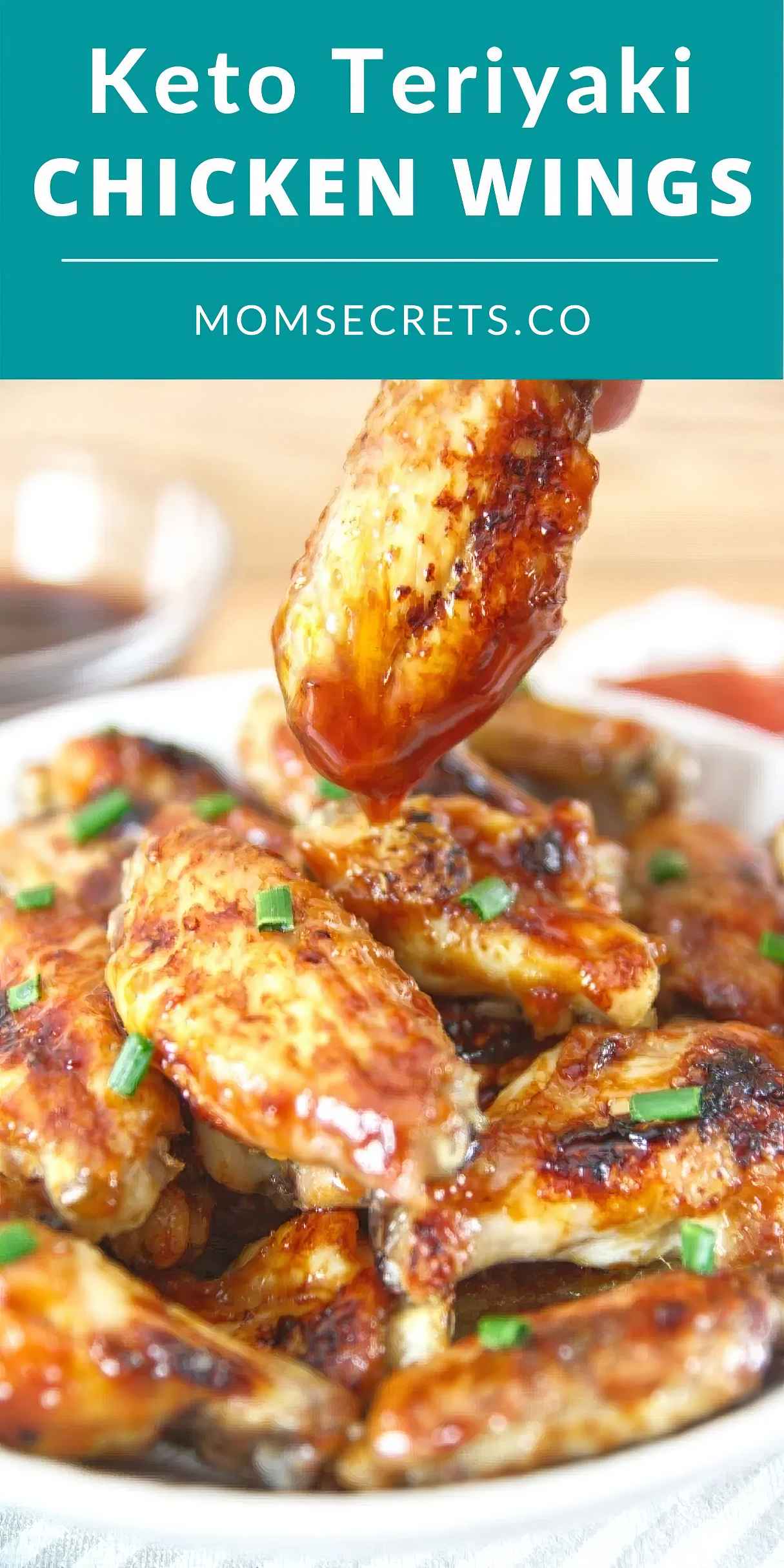 Oven-Baked Keto Teriyaki Chicken Wings Recipe