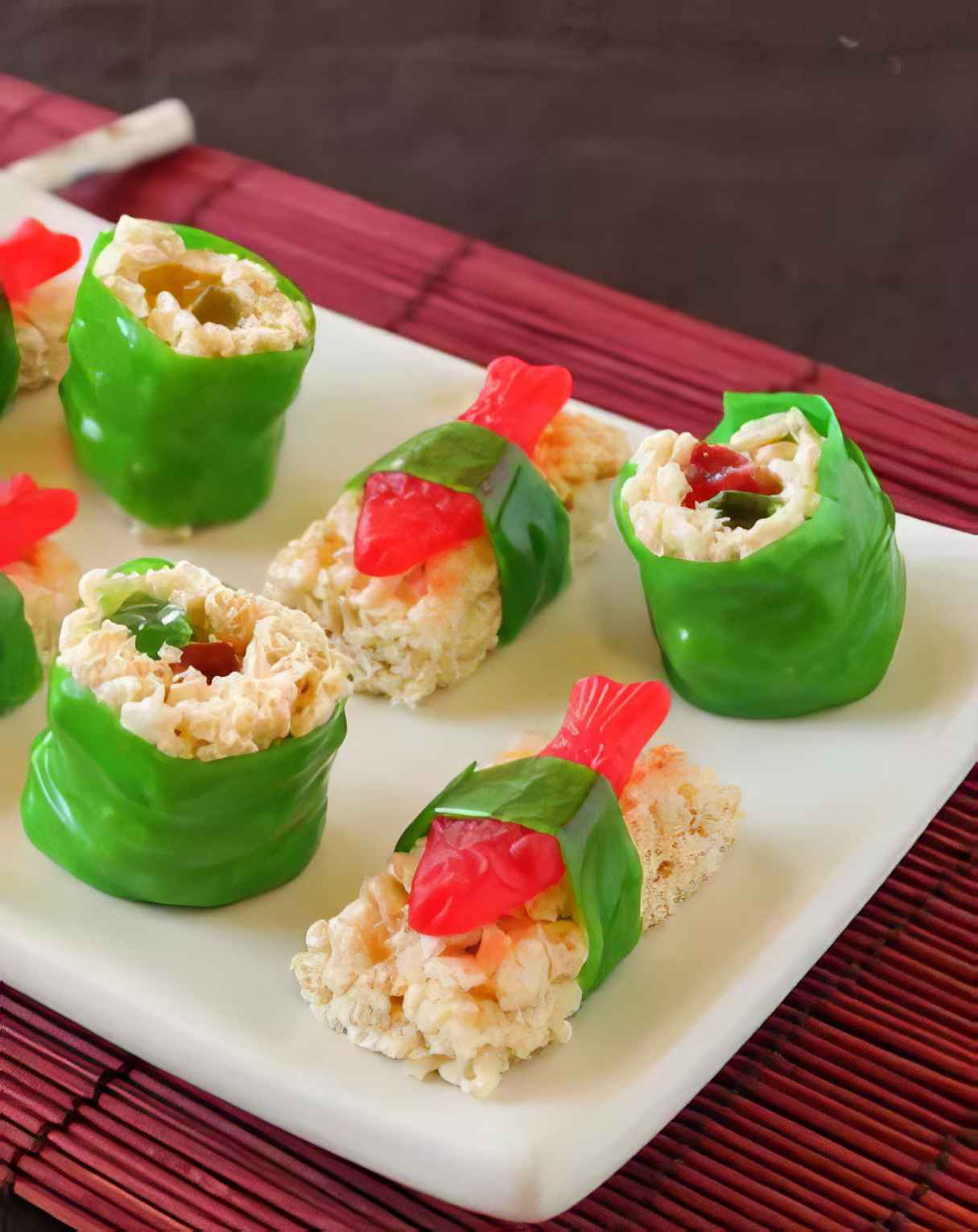 Rice Krispies Candy Sushi