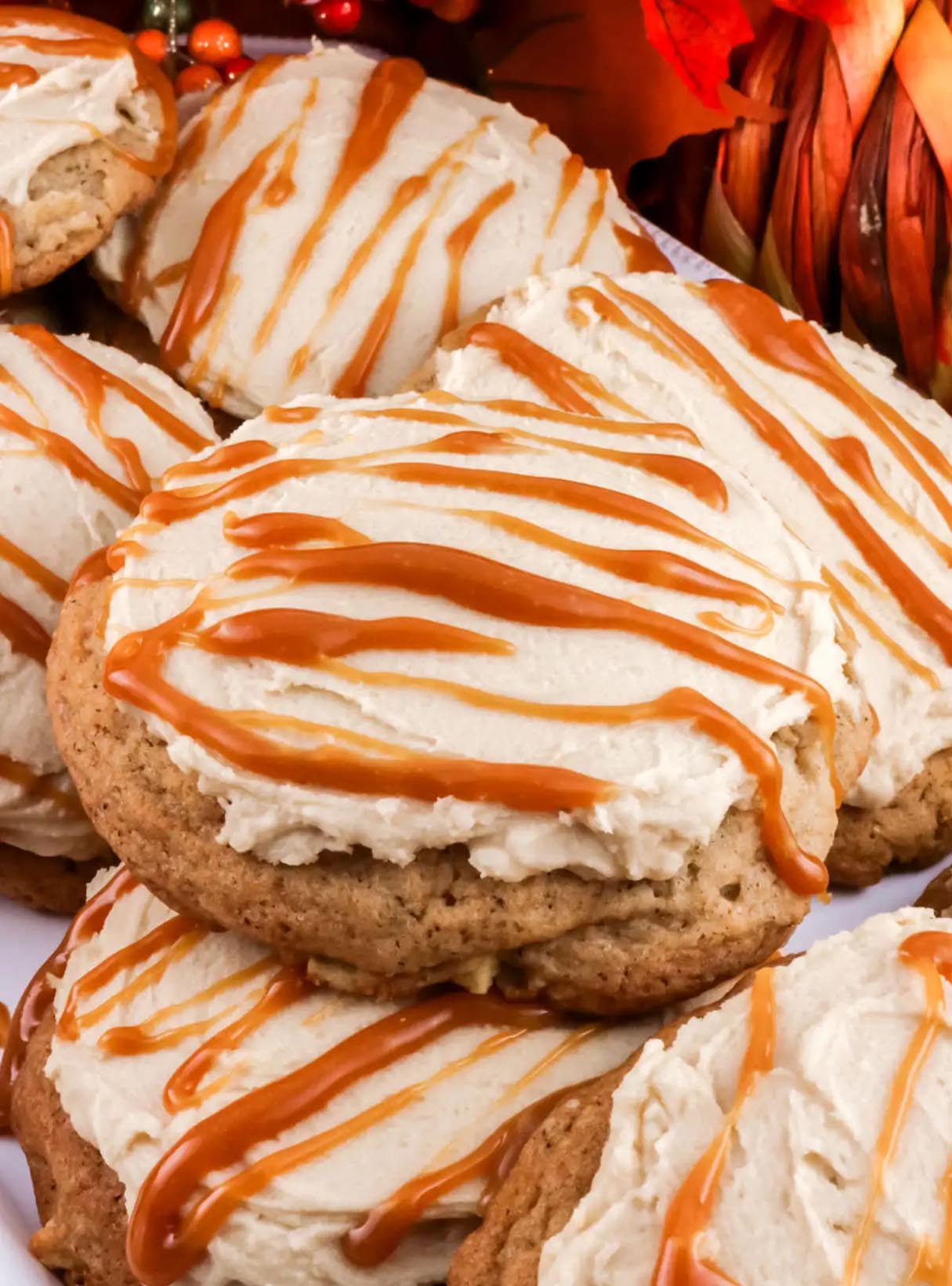 Caramel Apple Cookies