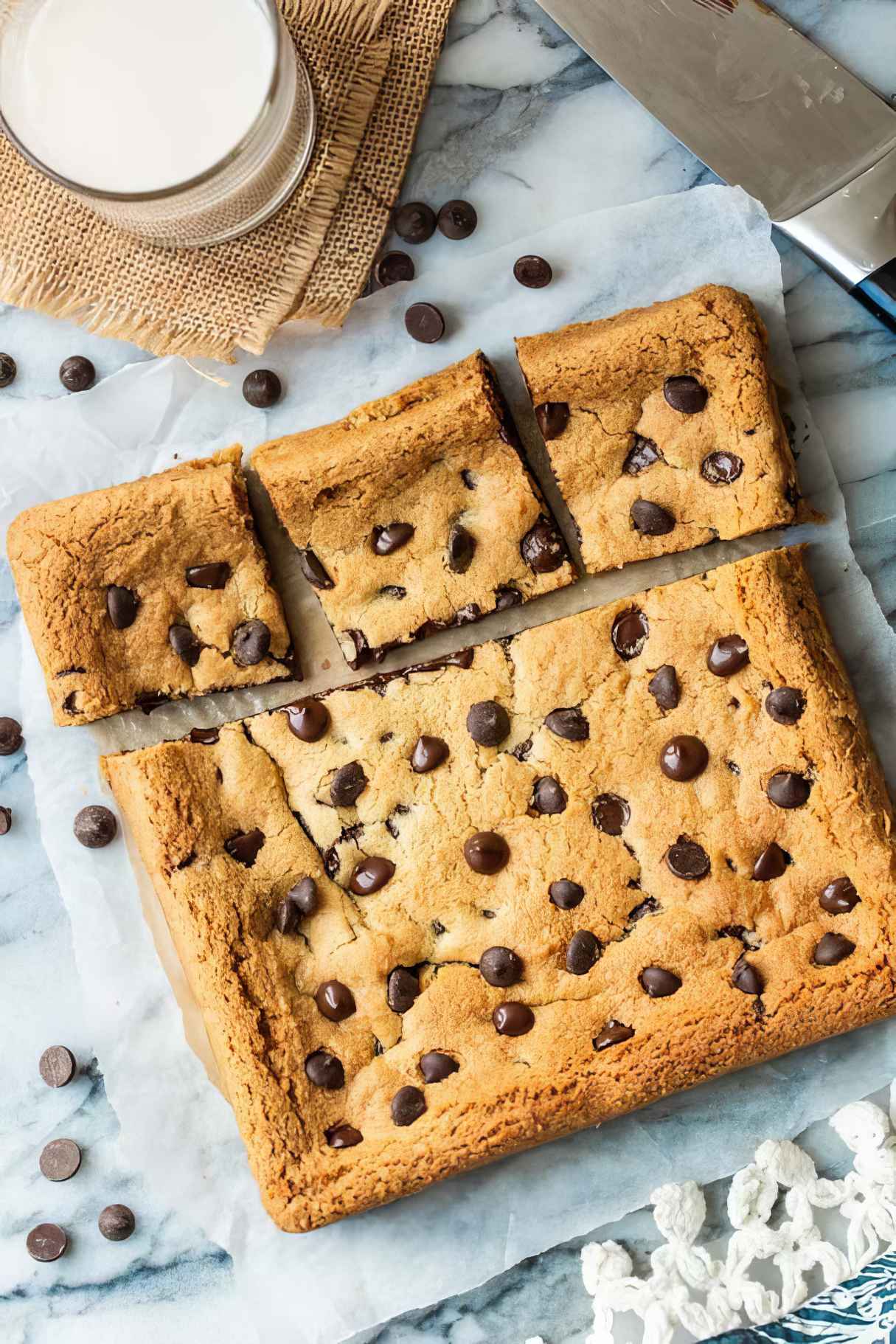 Almond Flour Cookie Bars