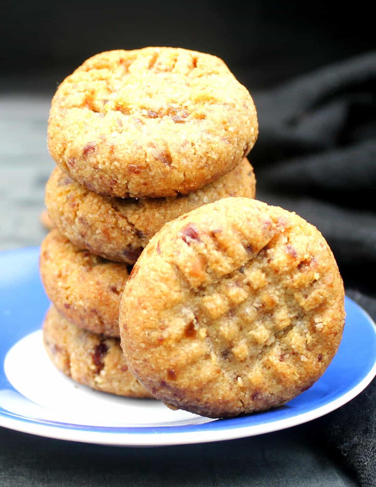 Almond Flour Shortbread Cookies