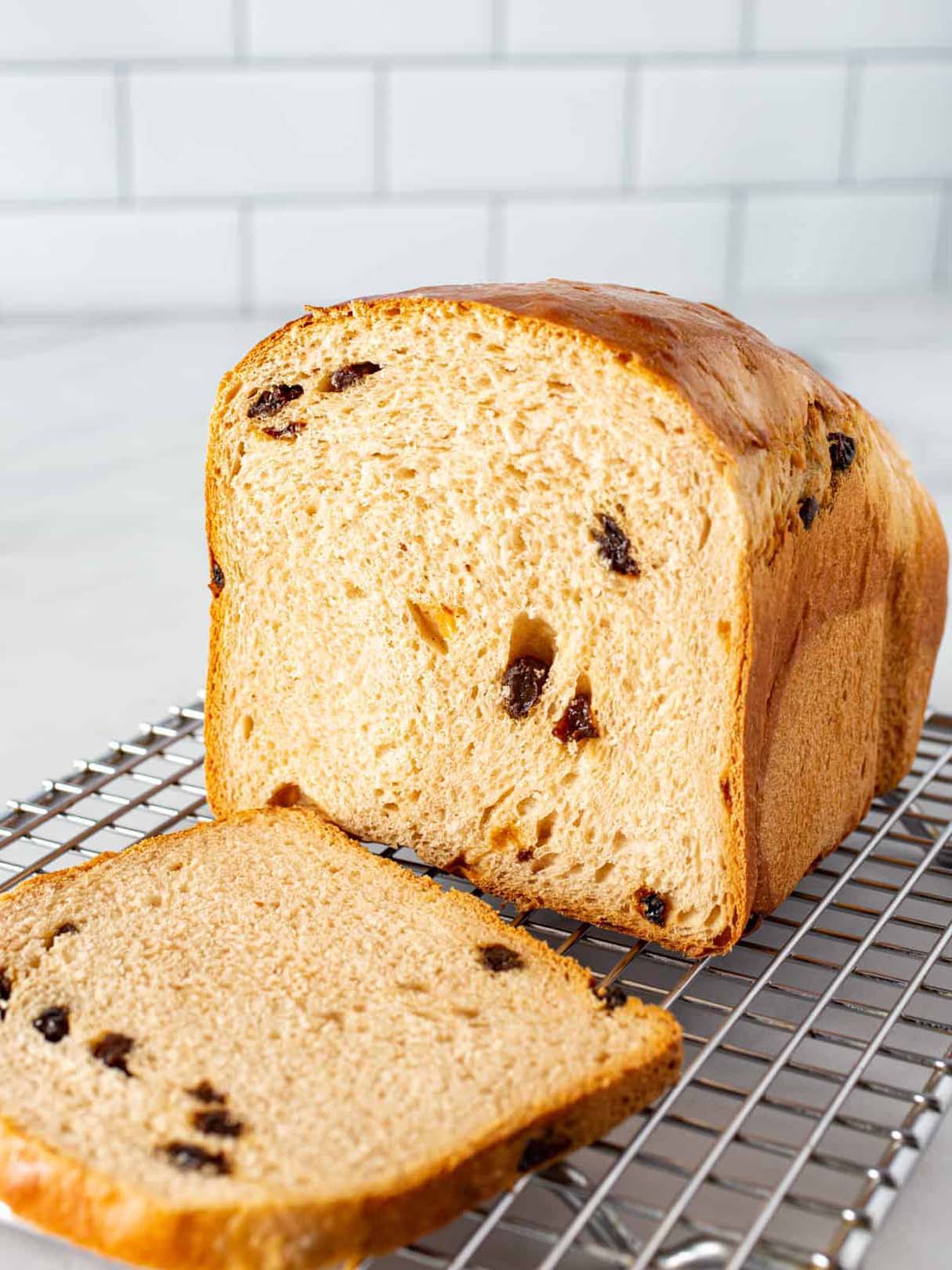 Homemade Cinnamon Raisin Bread (Use a Bread Machine)