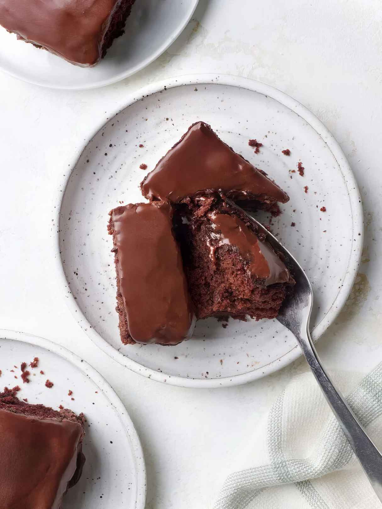 Chocolate Depression Cake recipe (Crazy Cake or Wacky Cake)