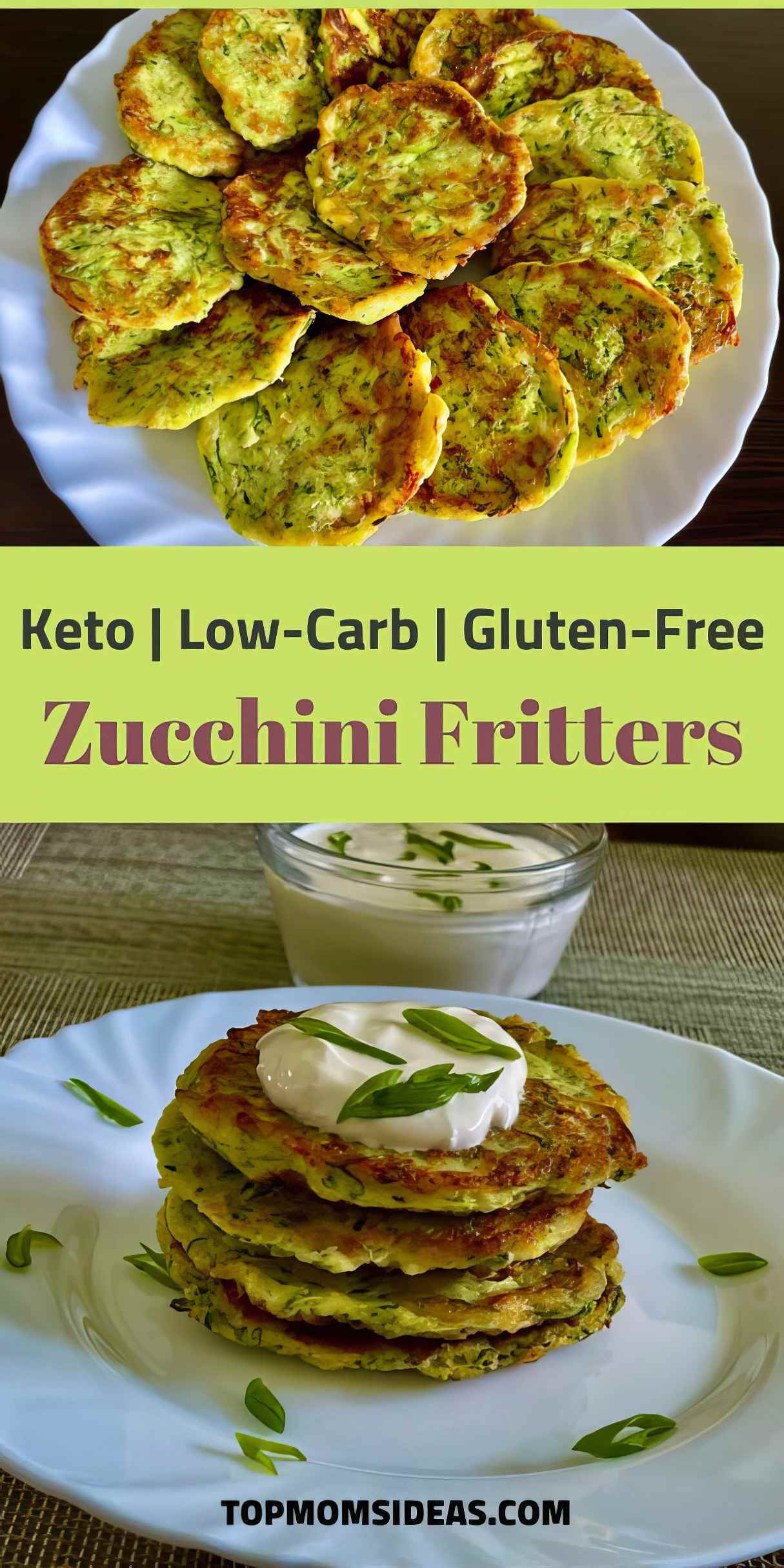 Healthy&nbsp;Zucchini Fritters for Super Bowl Party or Game Day