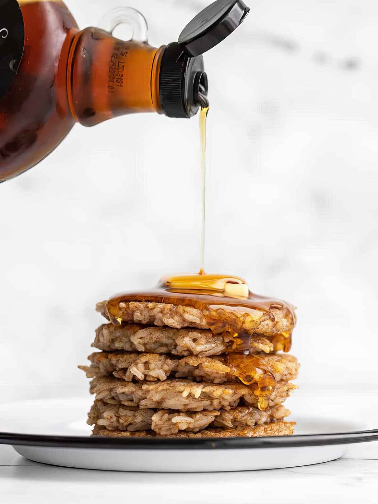 Leftover Rice Pancakes