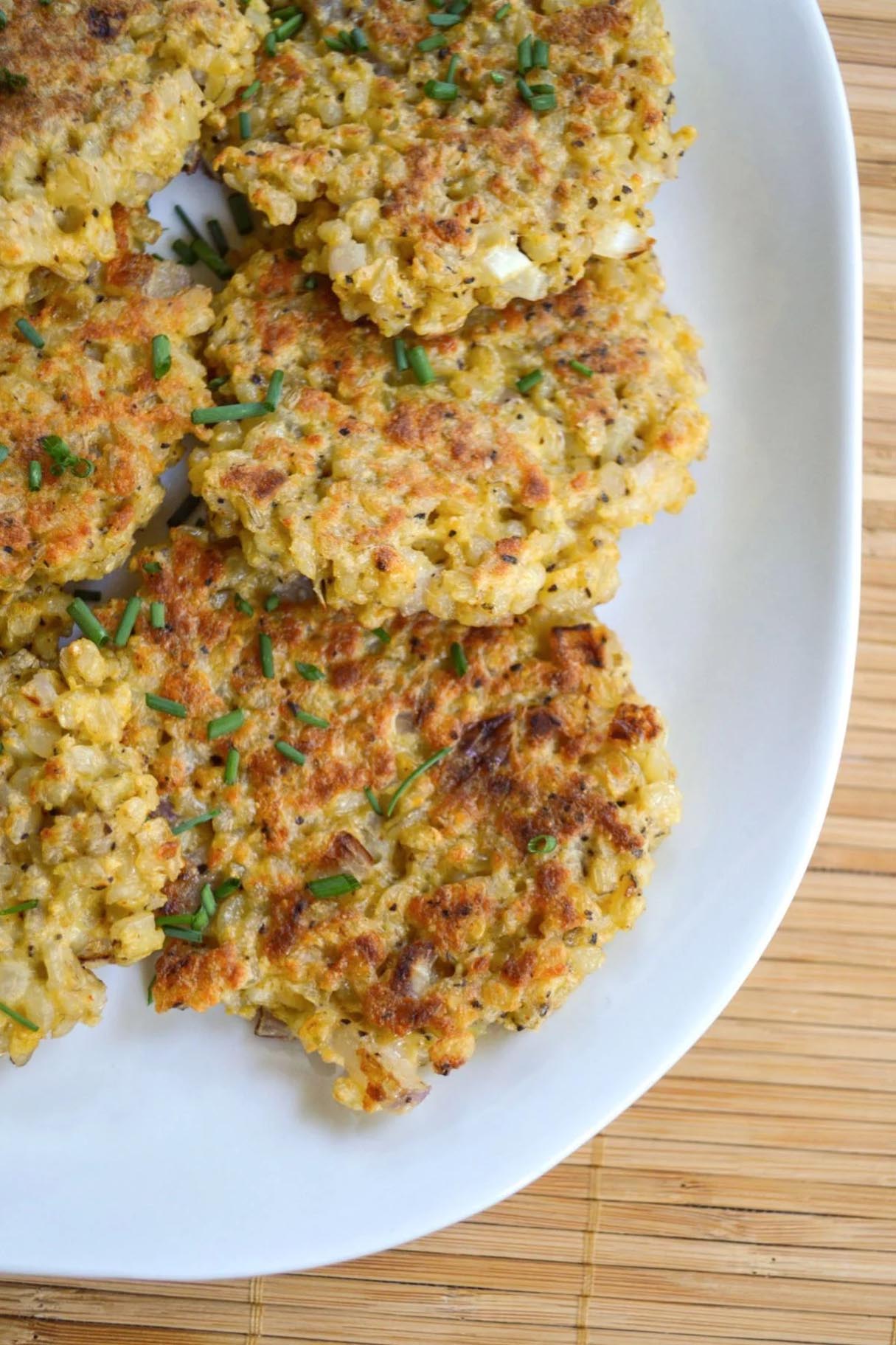 Parmesan Rice Cakes Recipe