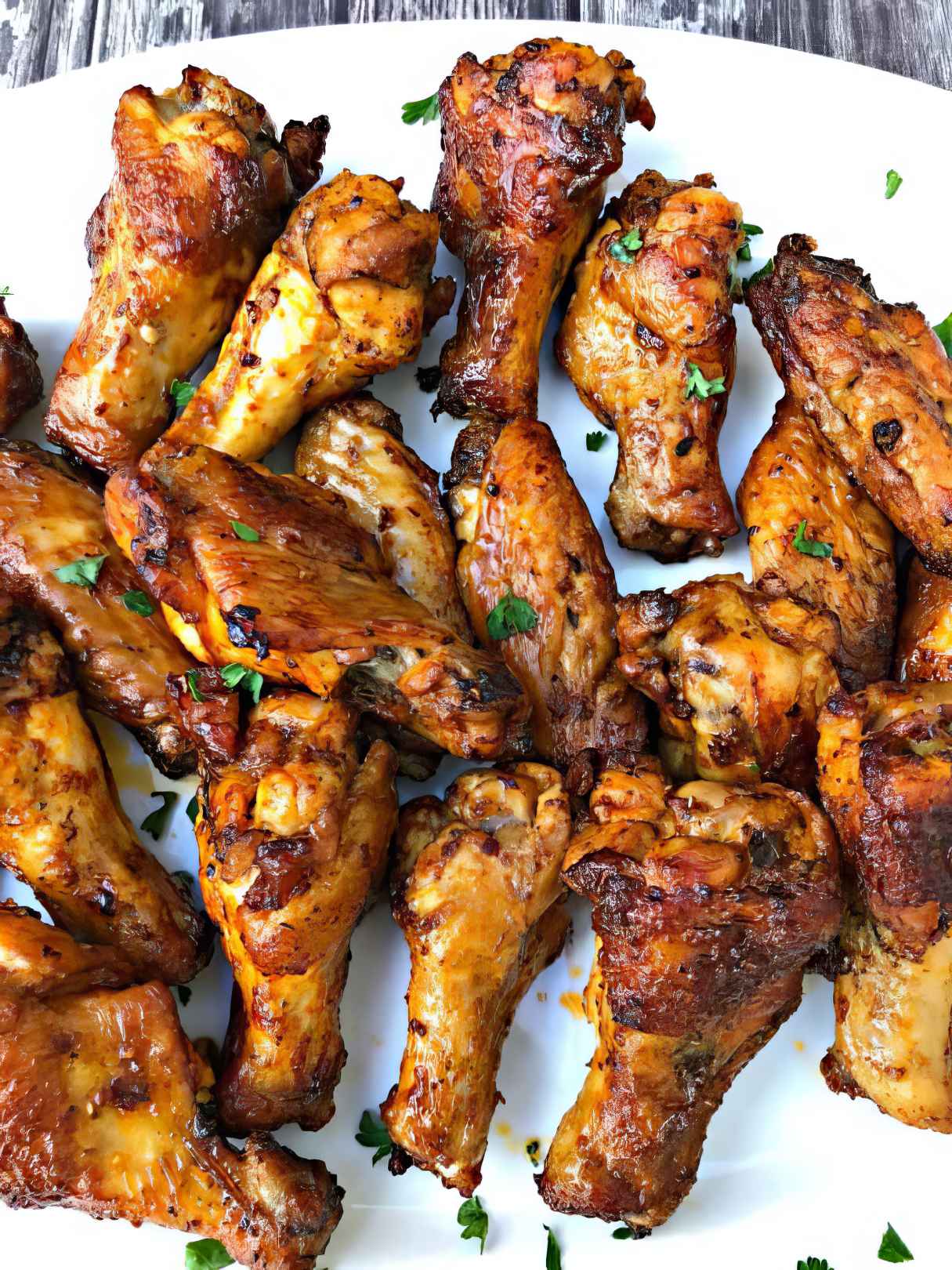 Air Fryer Crispy Buffalo Chicken Hot Wings (Keto Low-Carb)