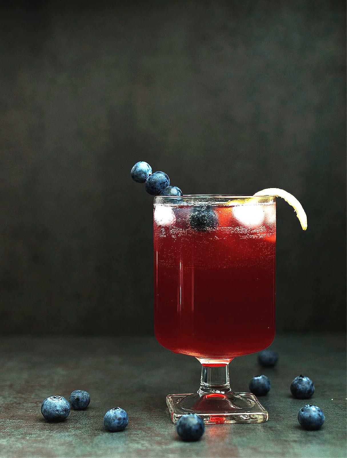 Blueberry Limoncello Cocktail