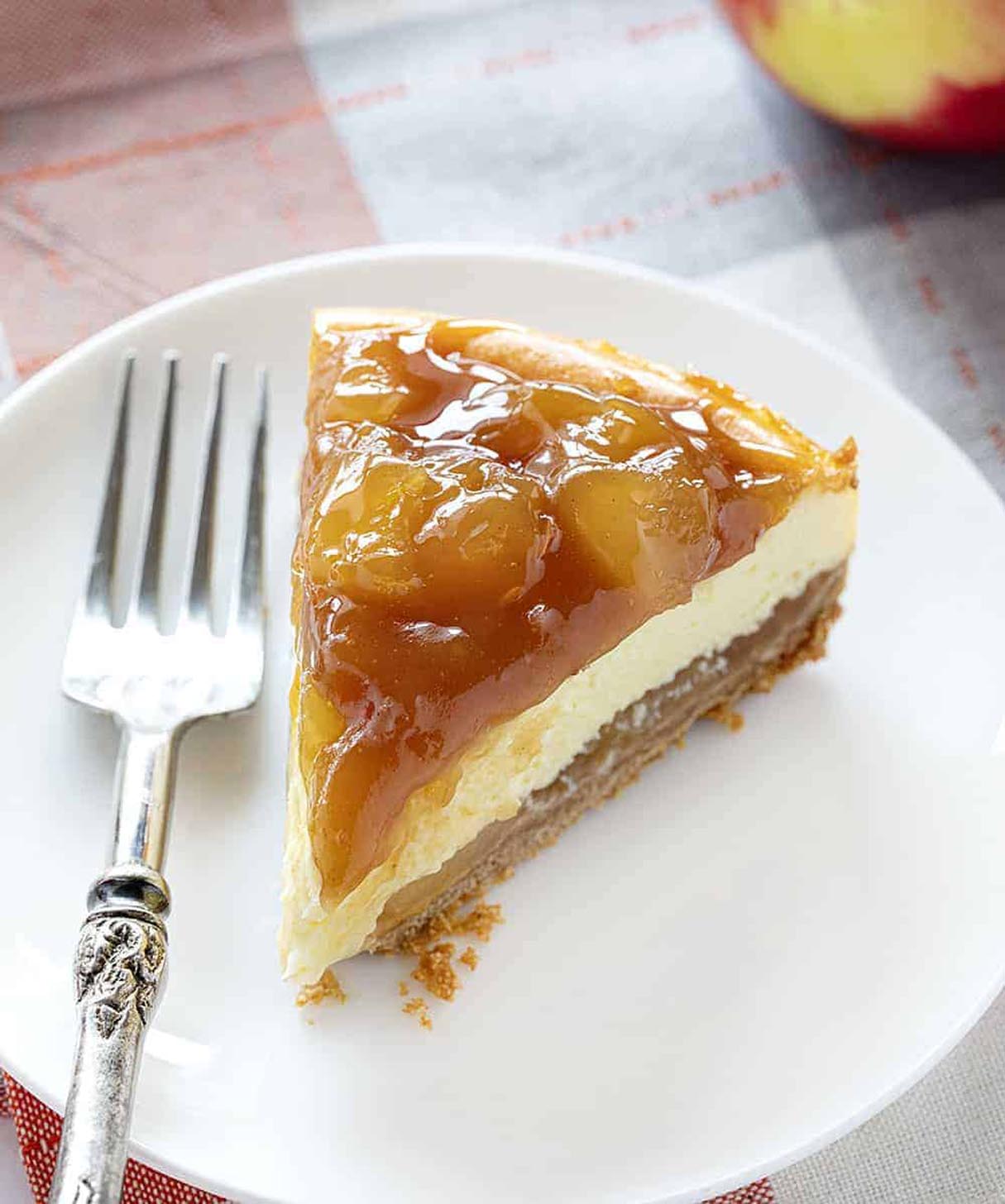 Caramel Apple Cheesecake