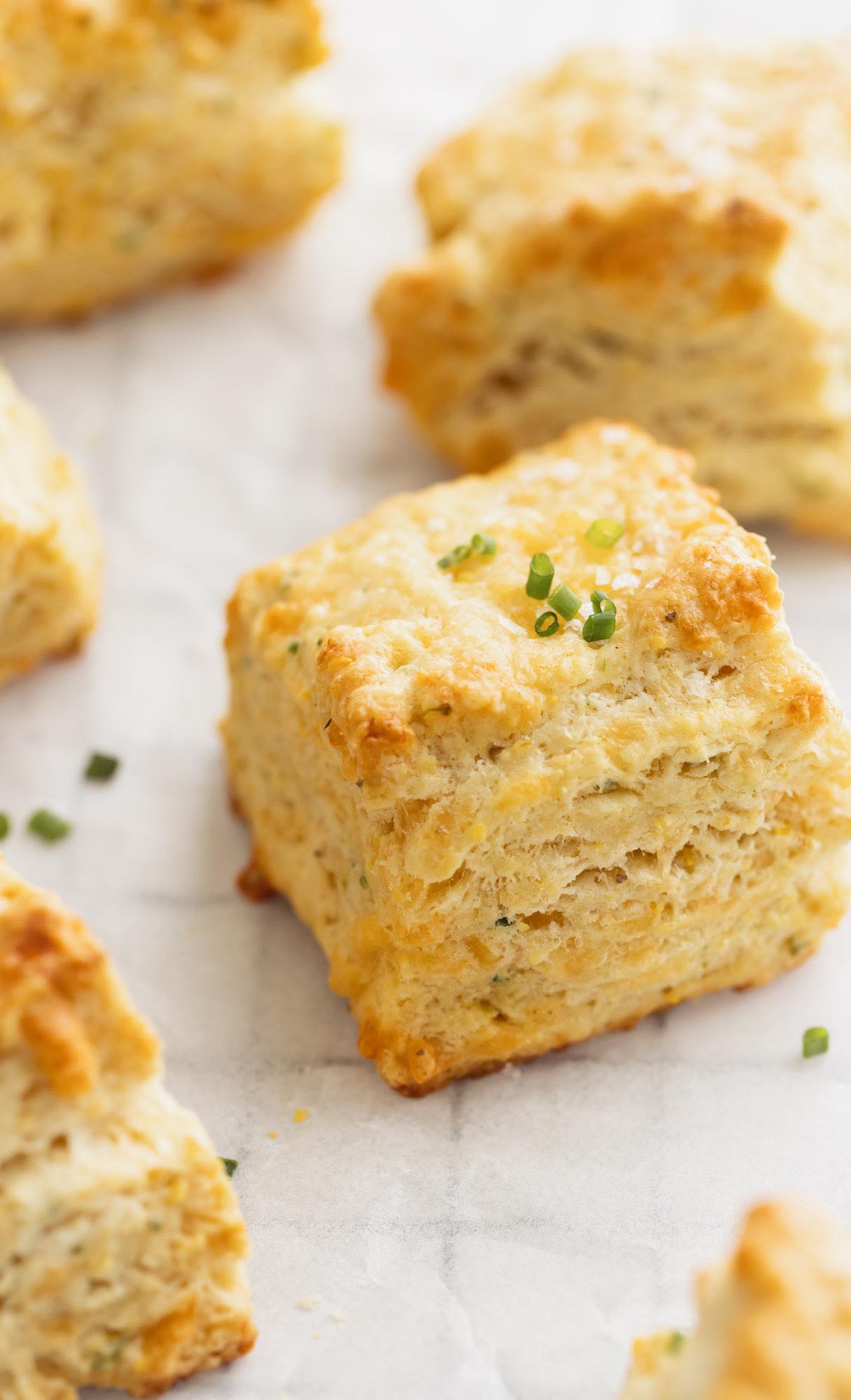 Cheddar and Chive Scones