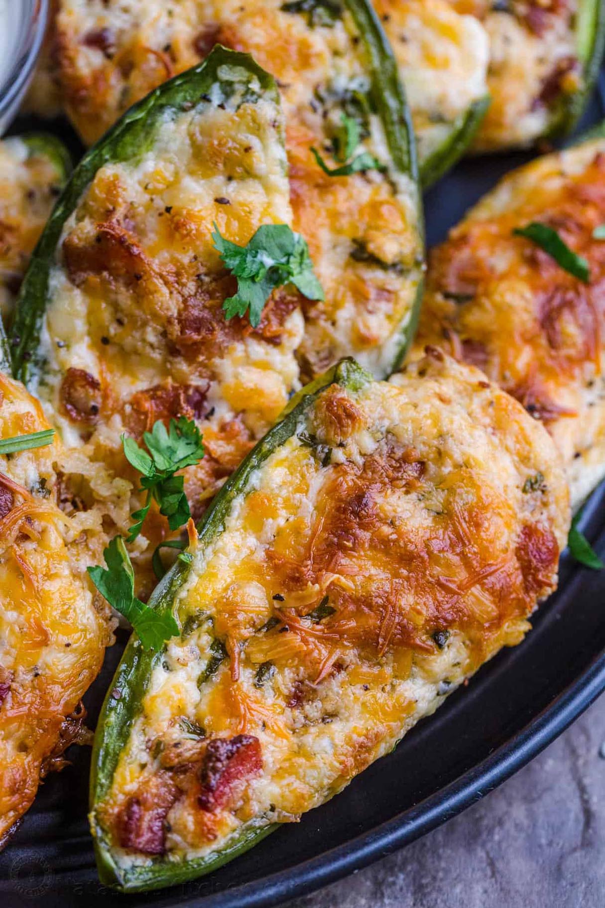 Easy Air Fryer Bacon and Cream Cheese Stuffed Jalapeño Poppers