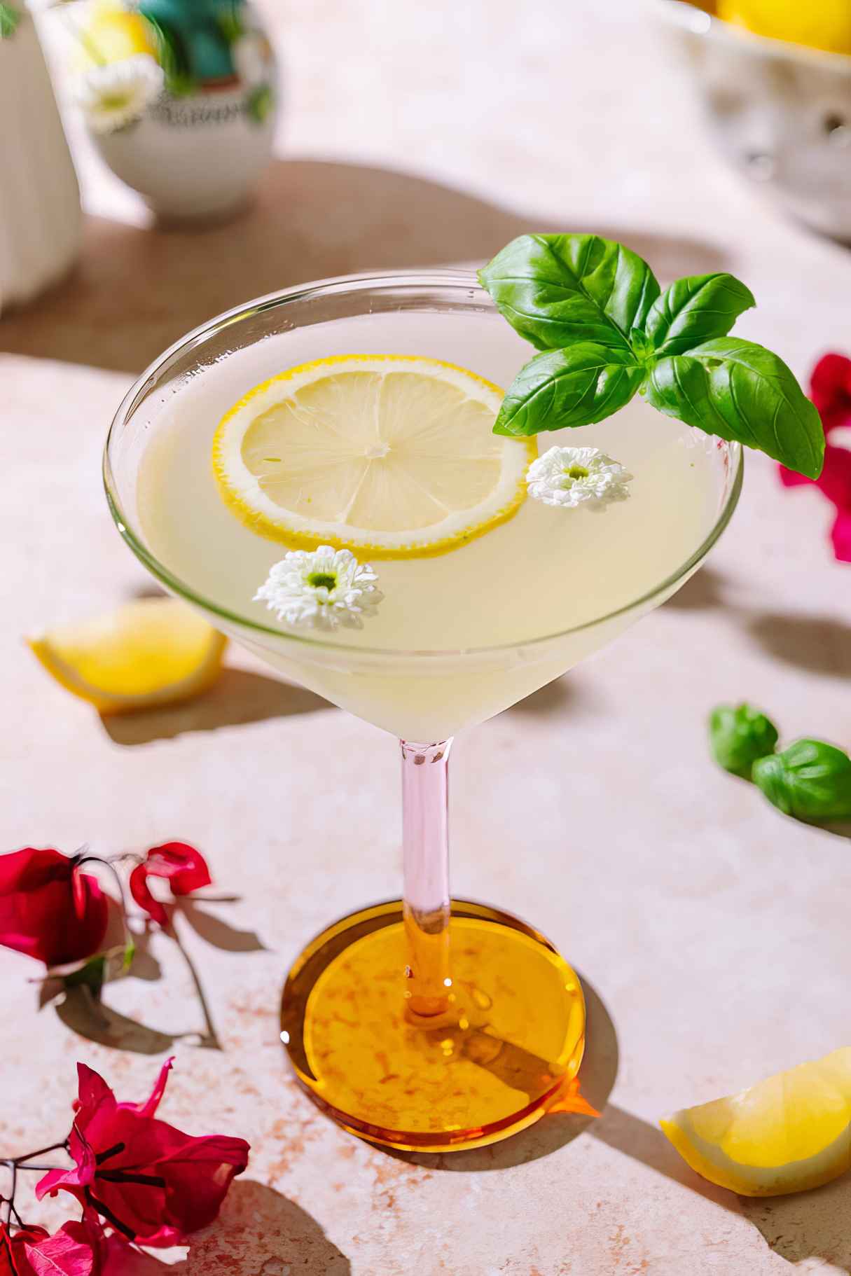 Limoncello Martini - Gin Limoncello Cocktail Recipe vs. Lemon Drop Martini