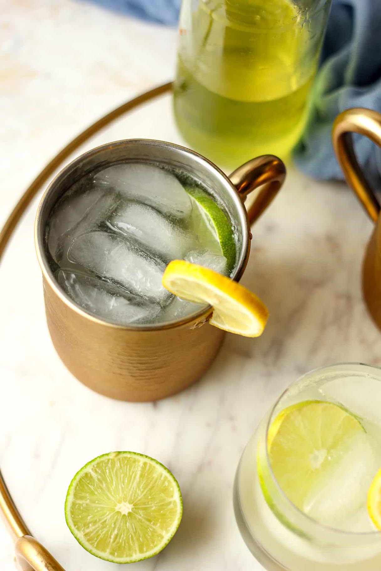 Limoncello Moscow Mules