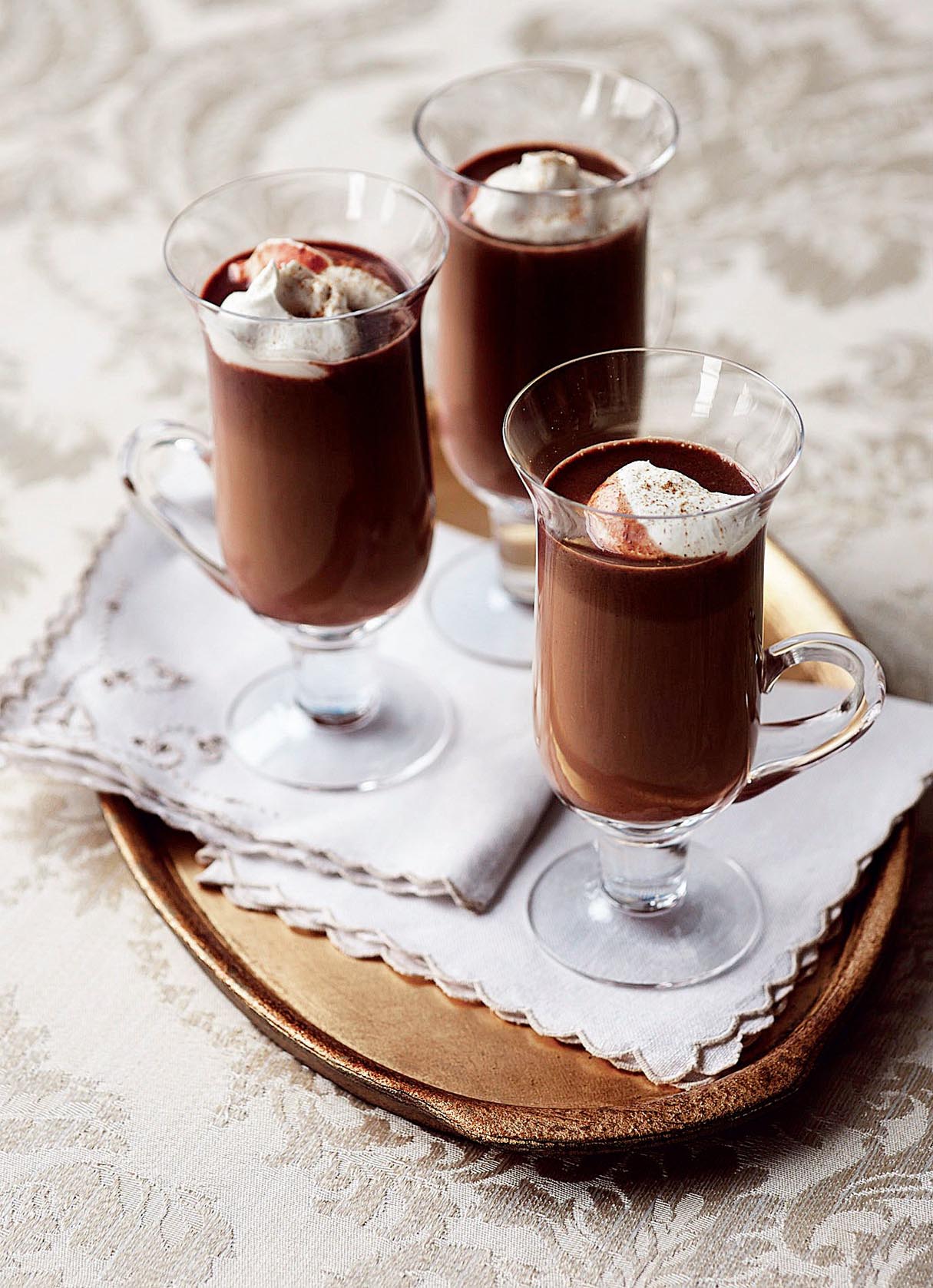 Boozy Hot Chocolate for Winter Holiday Parties