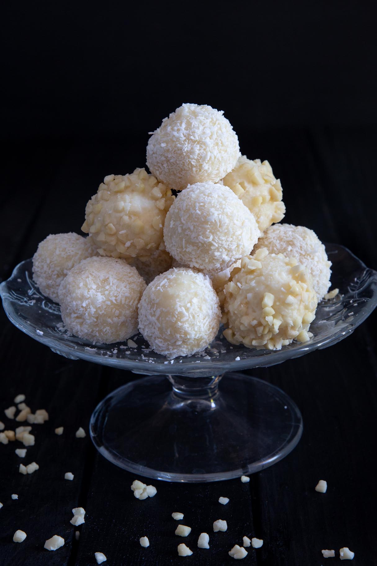 Coconut White Chocolate Truffles