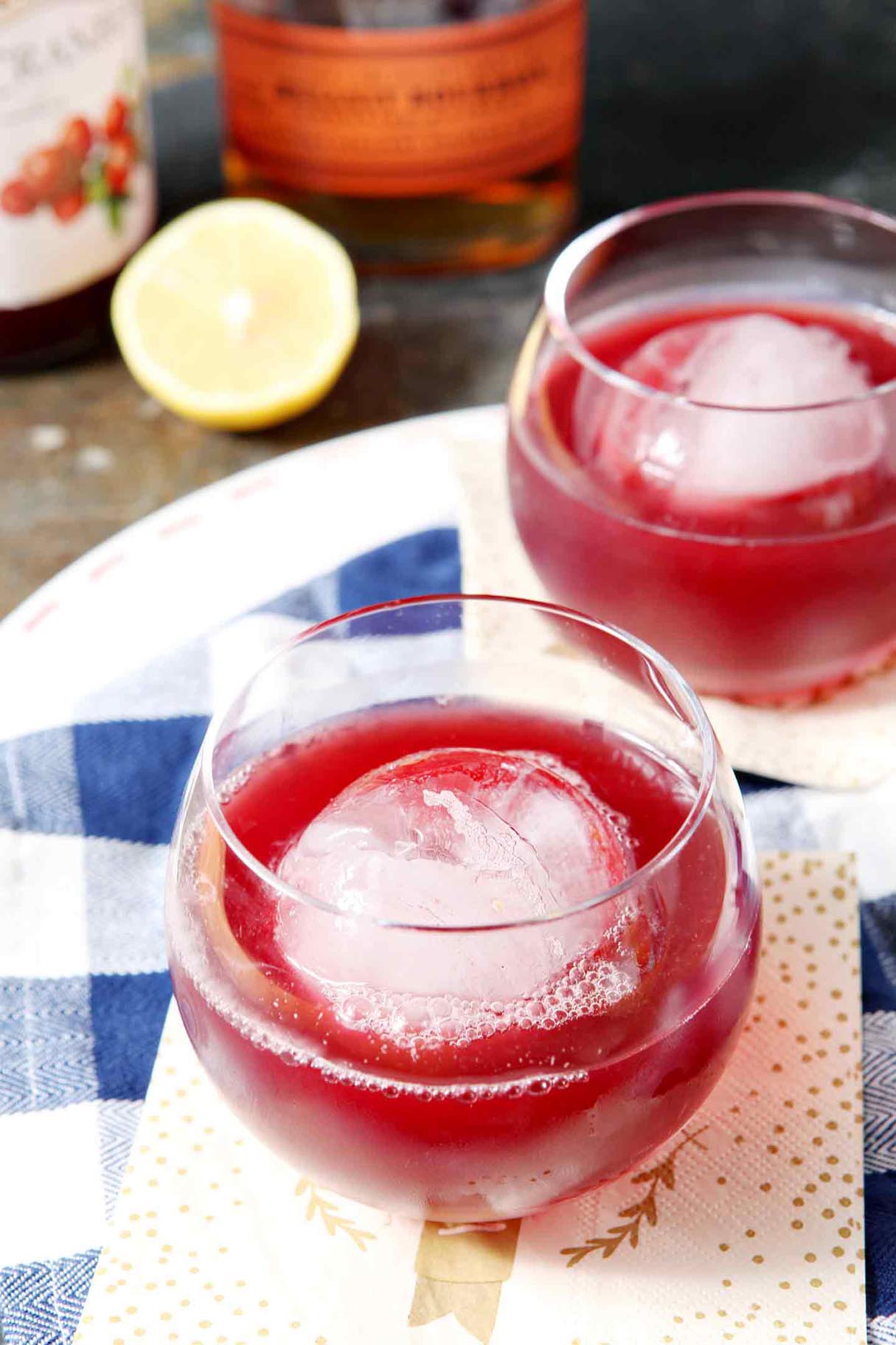 Cranberry Bourbon Cocktail