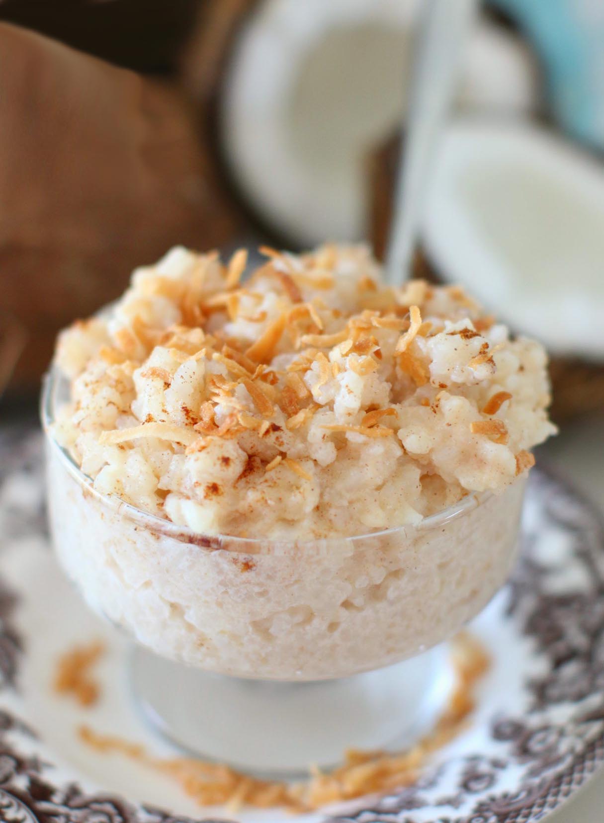 Disney’s Coconut Rice Pudding