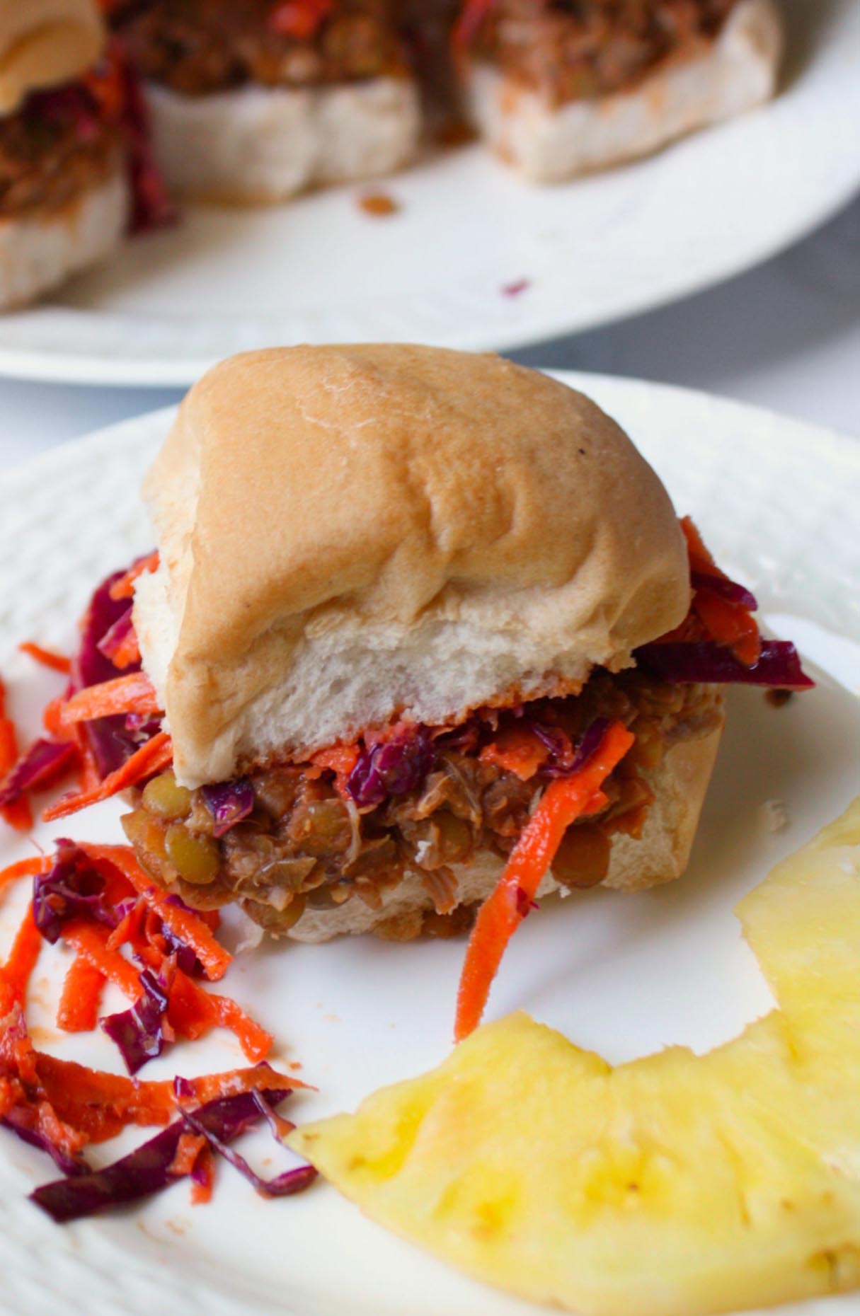 Jackfruit Sliders