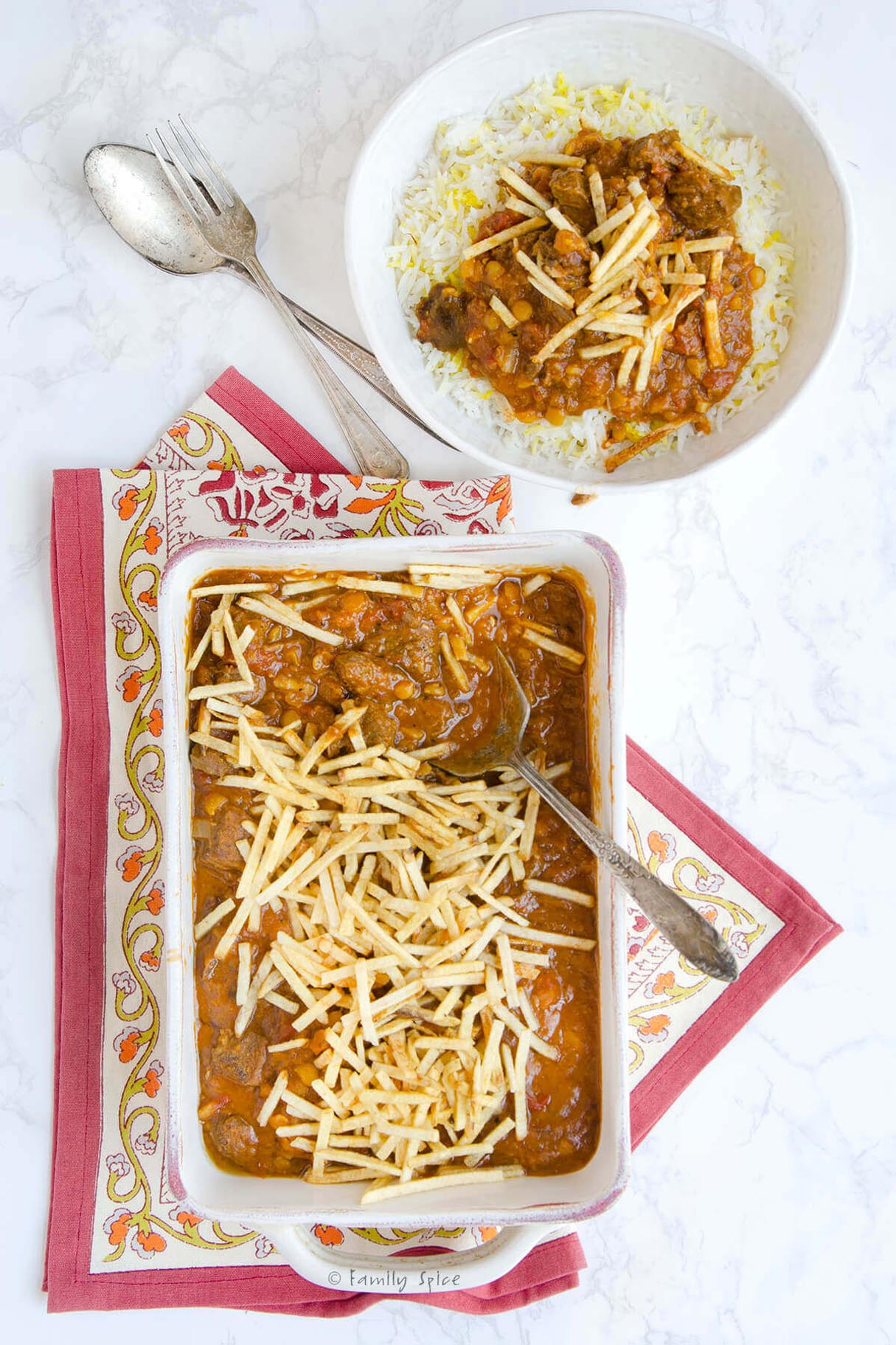 Khoresh Gheymeh - Make Persian Split Pea Stew in Instant Pot