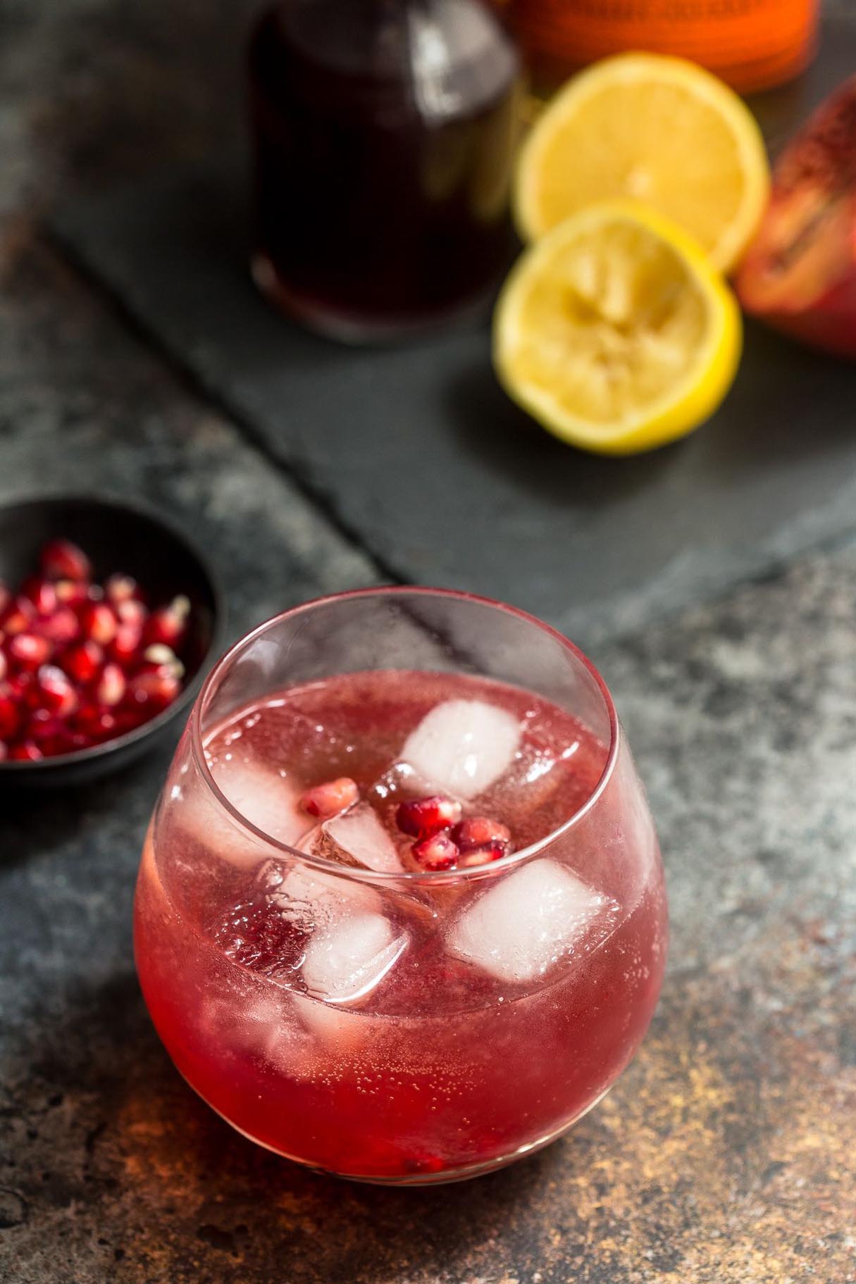 Pomegranate Gin Cocktail