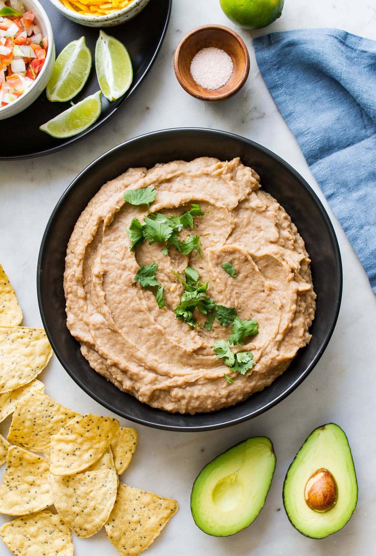 Easy Vegan Instant Pot Refried Beans