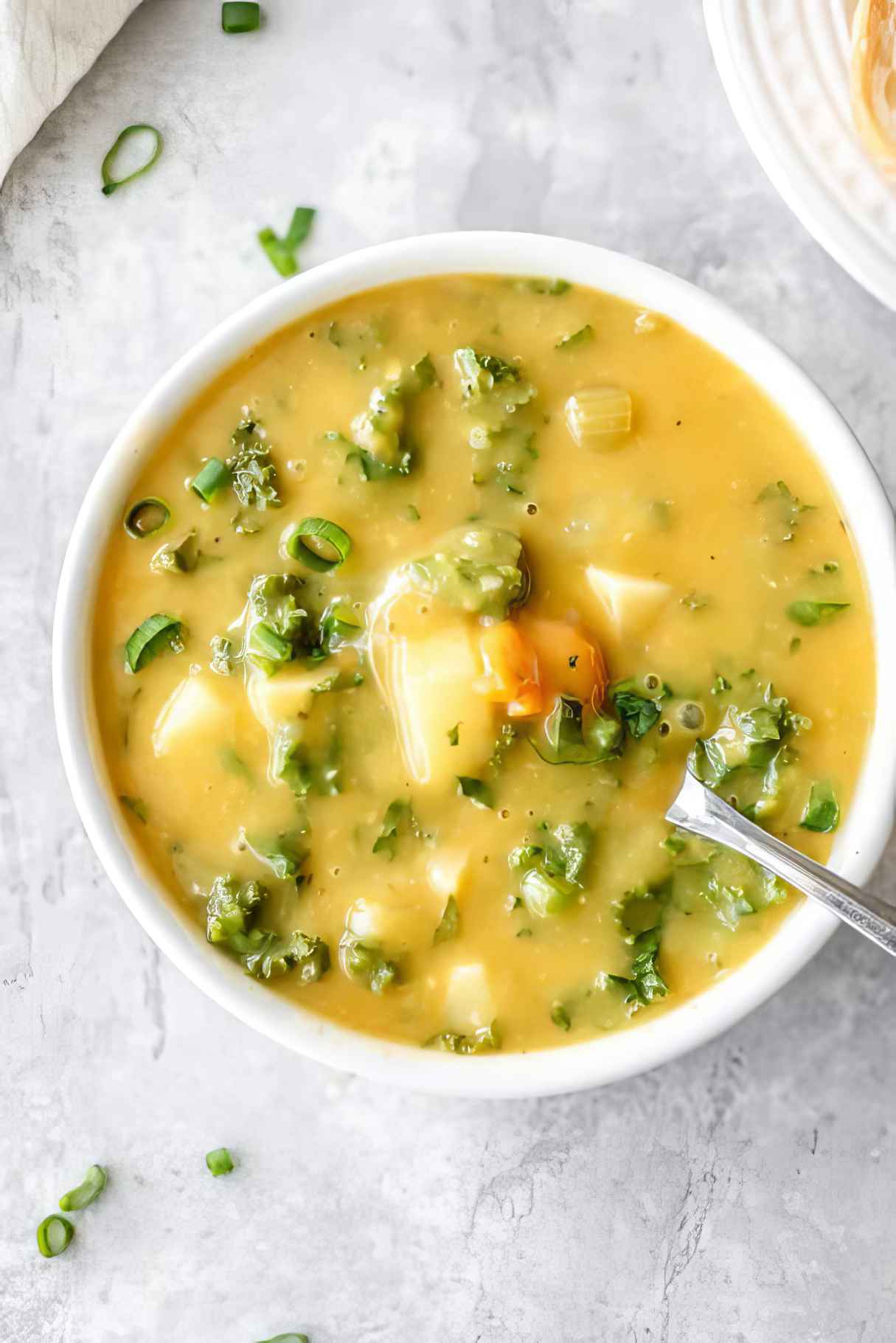 Instant Pot Kale Potato Soup