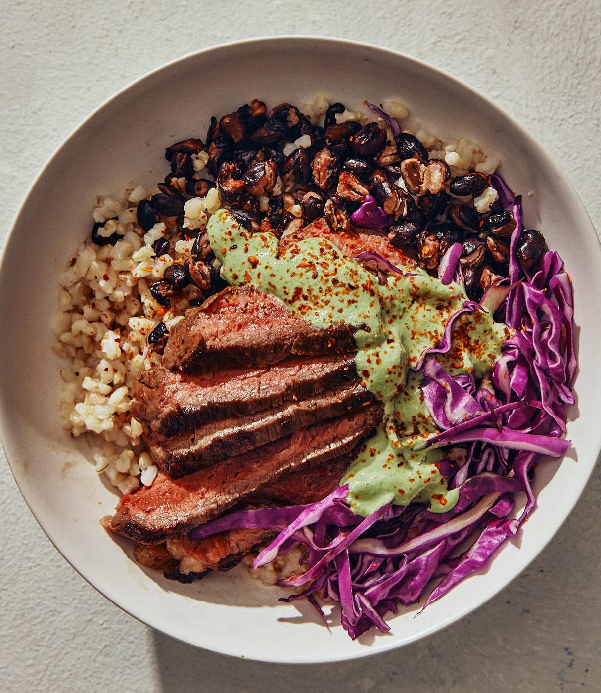 Delicious Steak Burrito Bowl Salad
