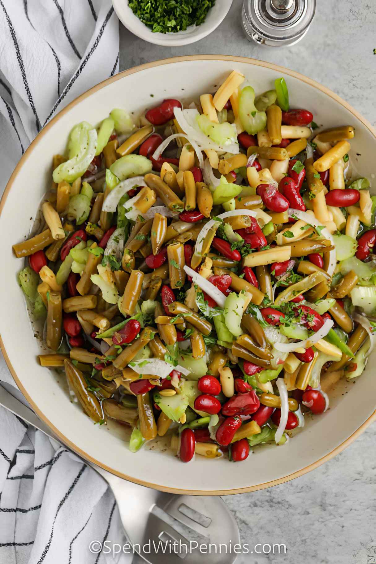 Old-Fashioned Bean Salad