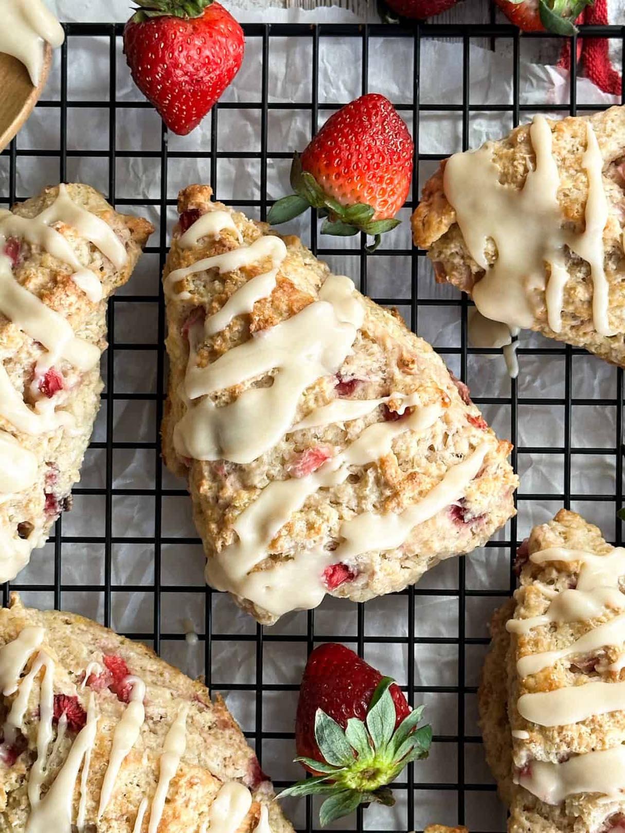 Strawberry Scones