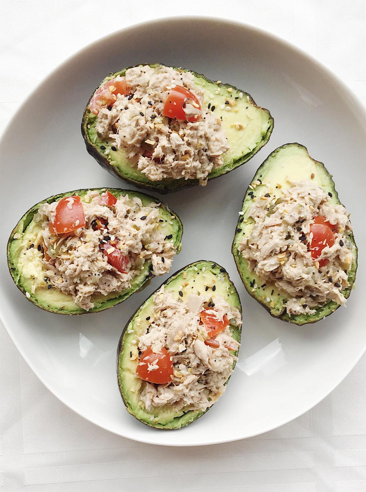 Tuna Stuffed Avocado