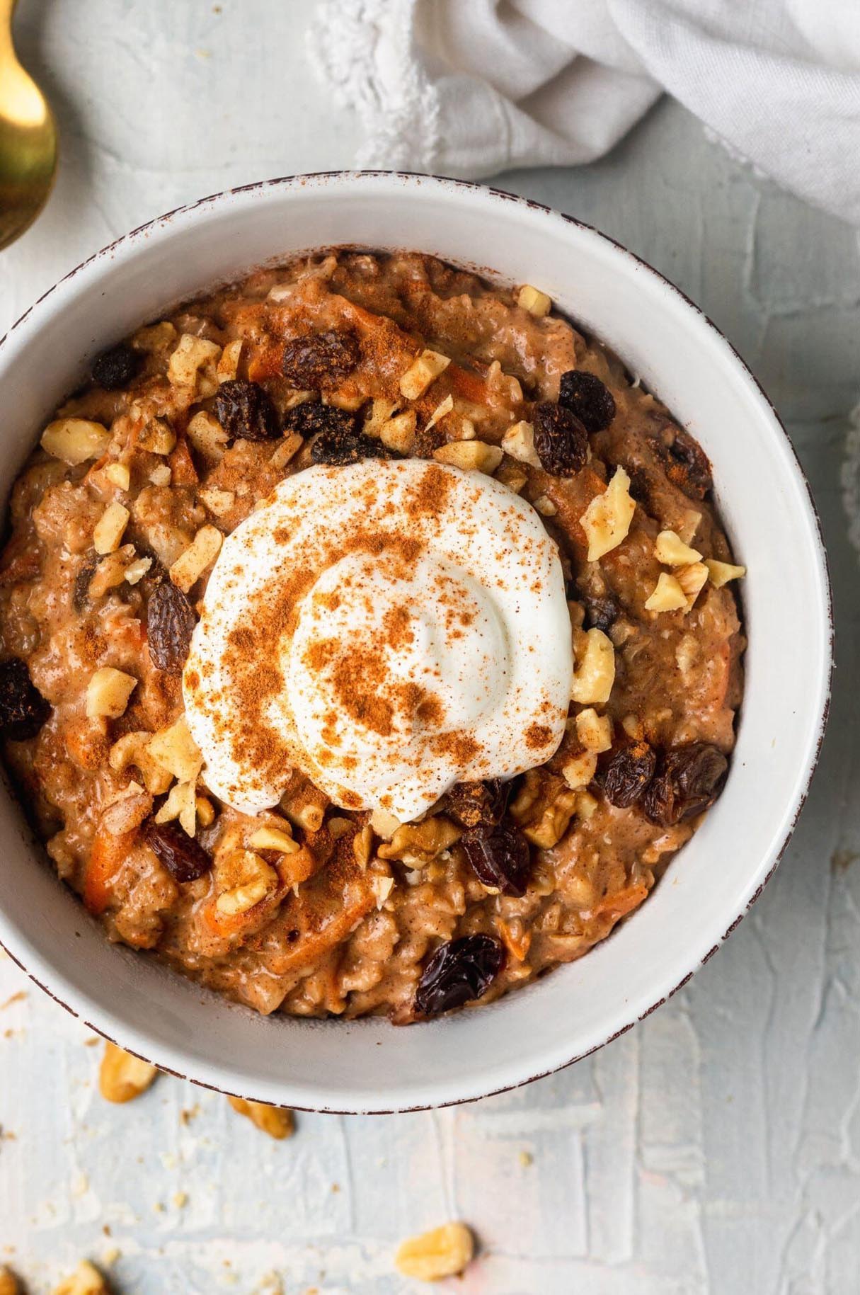 Carrot Cake Oatmeal