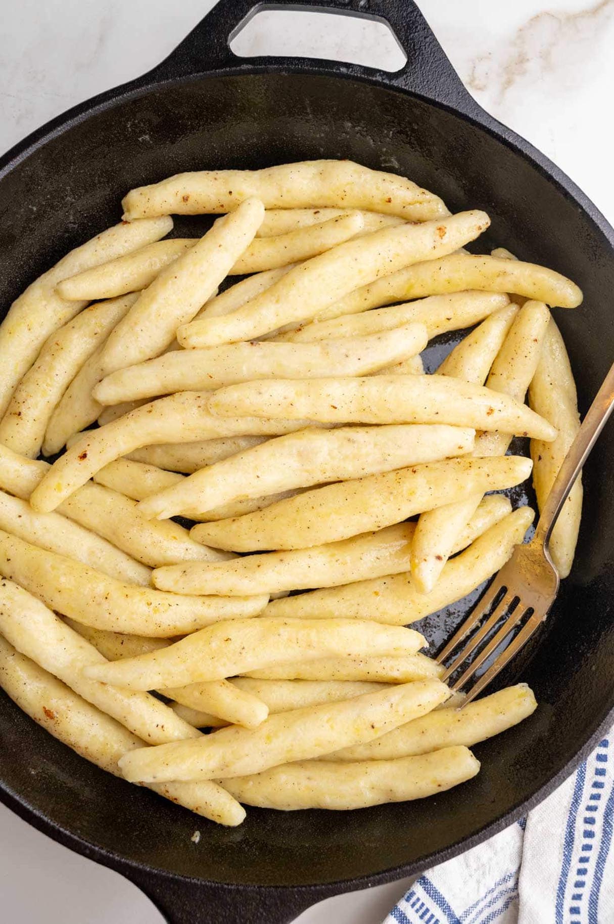 Schupfnudeln - Kid-friendly German Potato Noodles