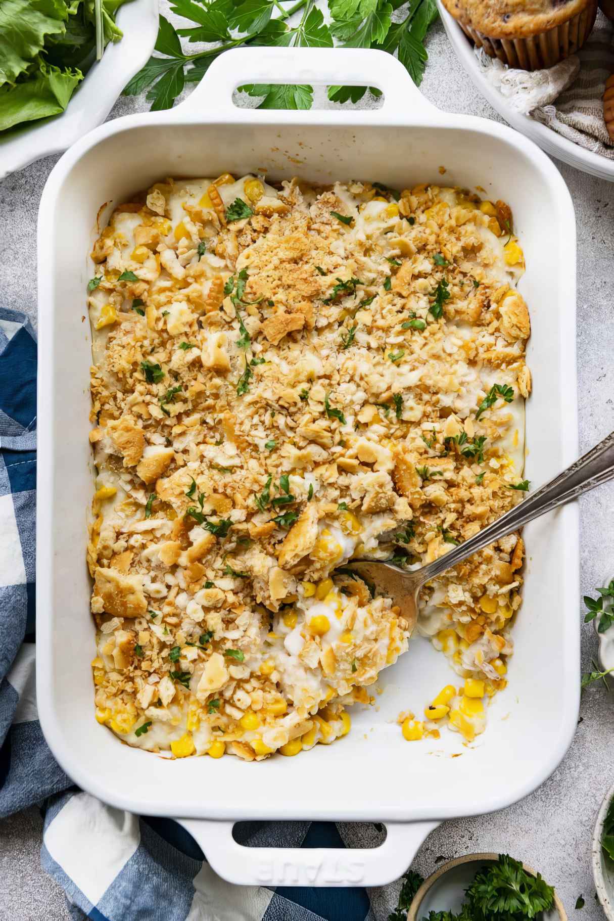 Amish Chicken Corn Casserole