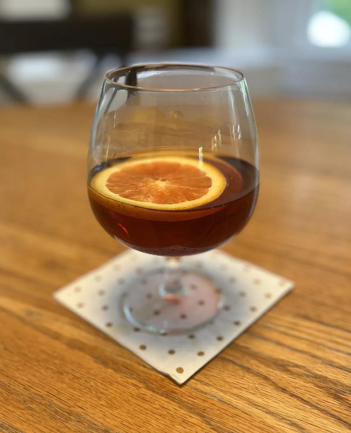 Blueberry Tea Cocktail