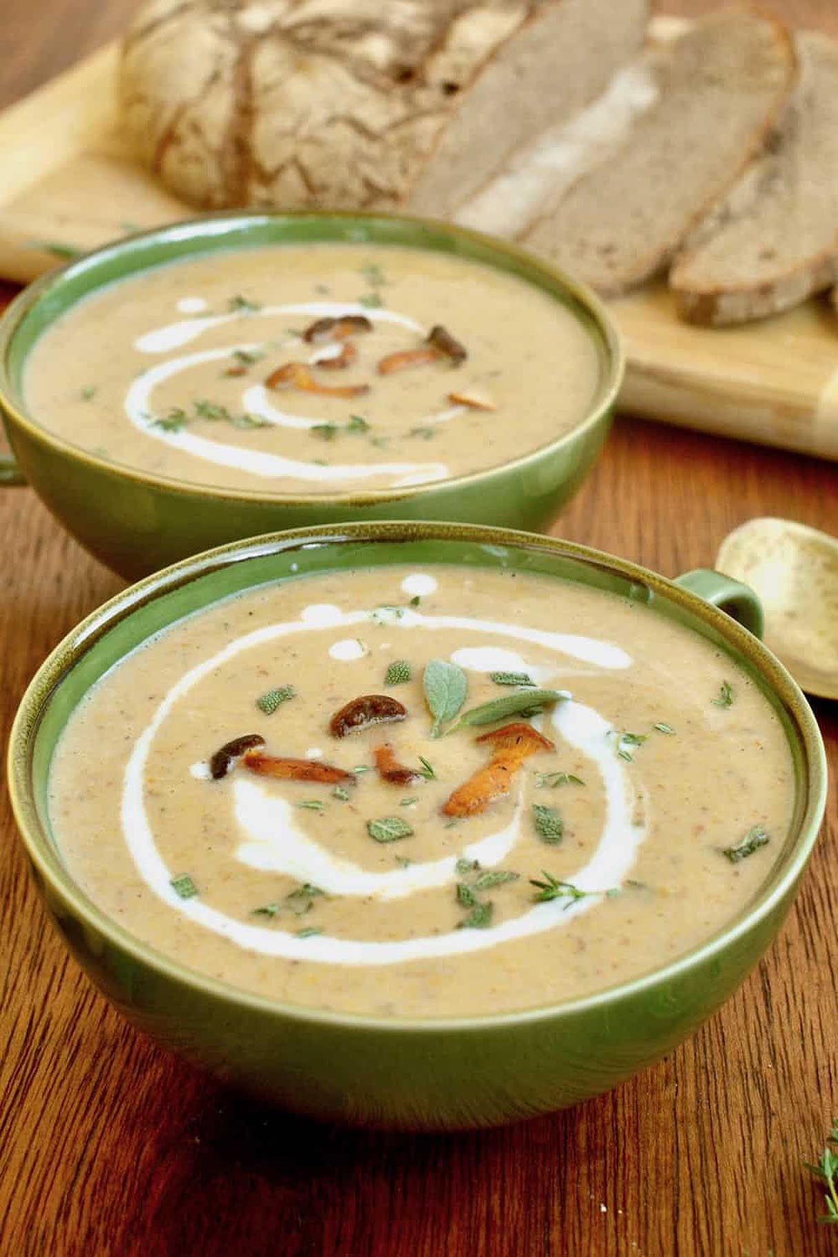Chanterelle Soup