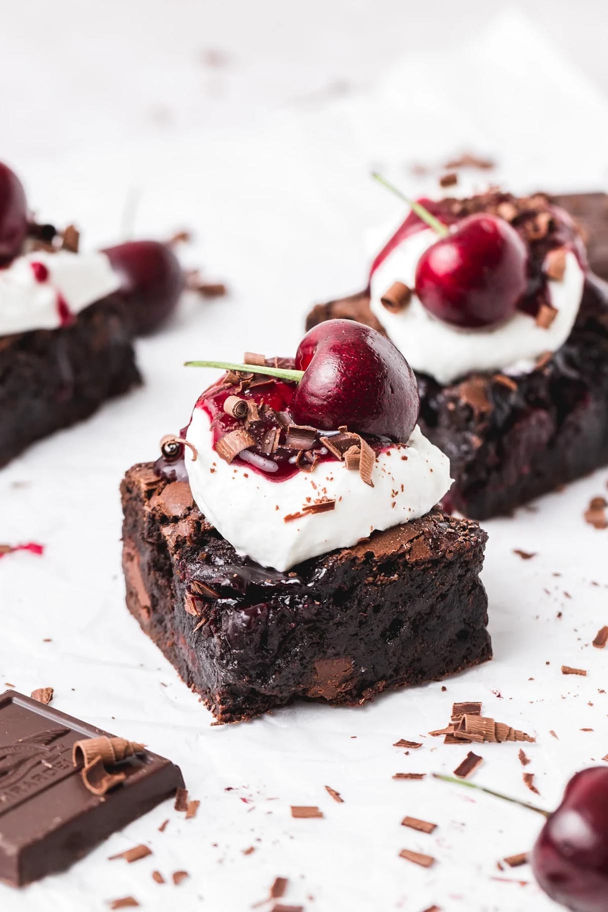 Chocolate Cherry Brownies