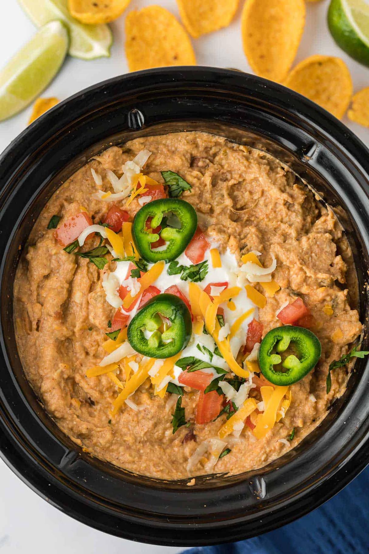 Crockpot Bean Dip