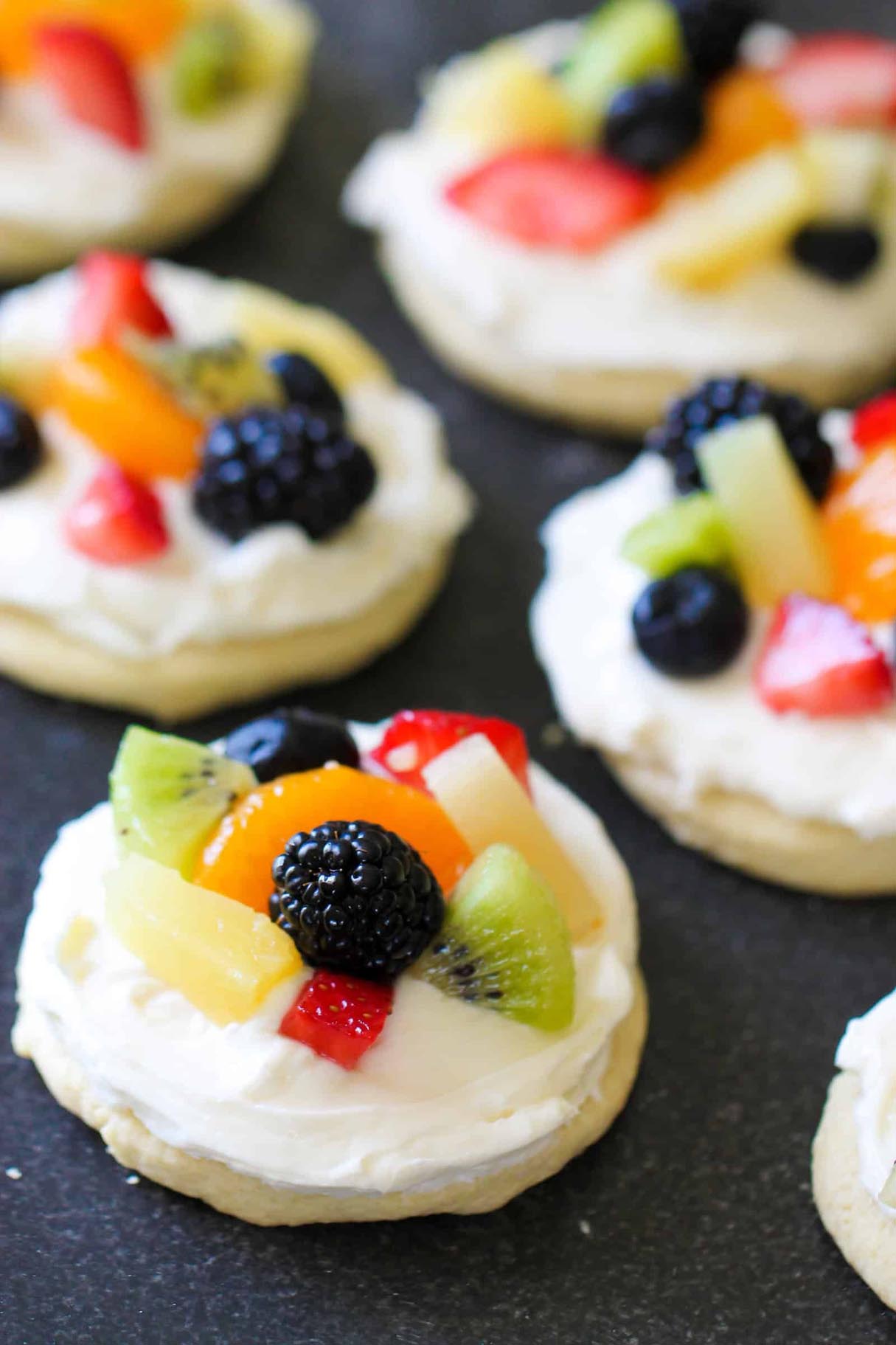 Fruit Pizza Cookies